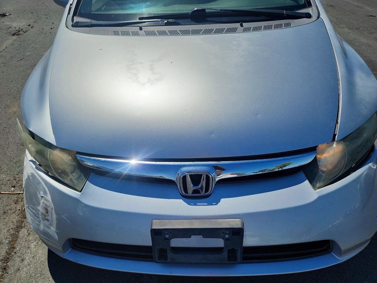2008 Honda Civic Lx Silver vin: 2HGFA16538H326304