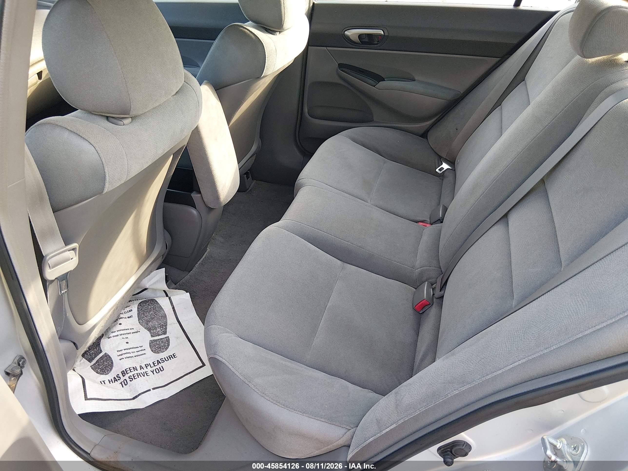 2008 Honda Civic Lx Silver vin: 2HGFA16538H327226