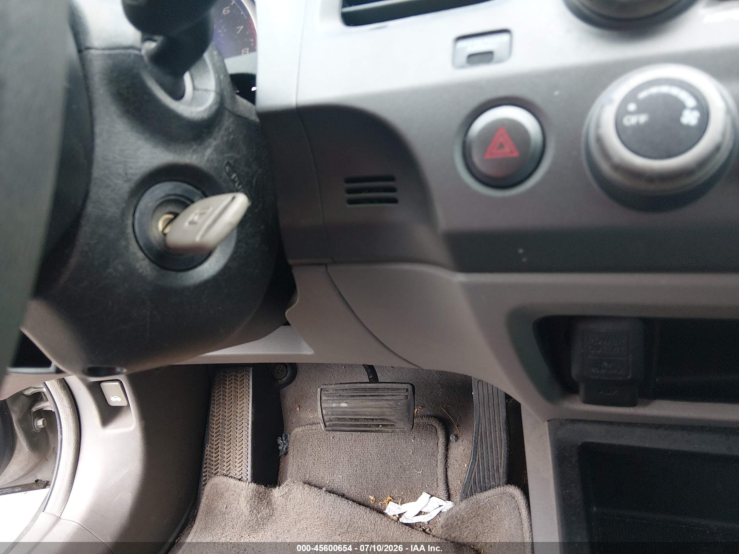 2008 Honda Civic Lx Gray vin: 2HGFA16538H337982
