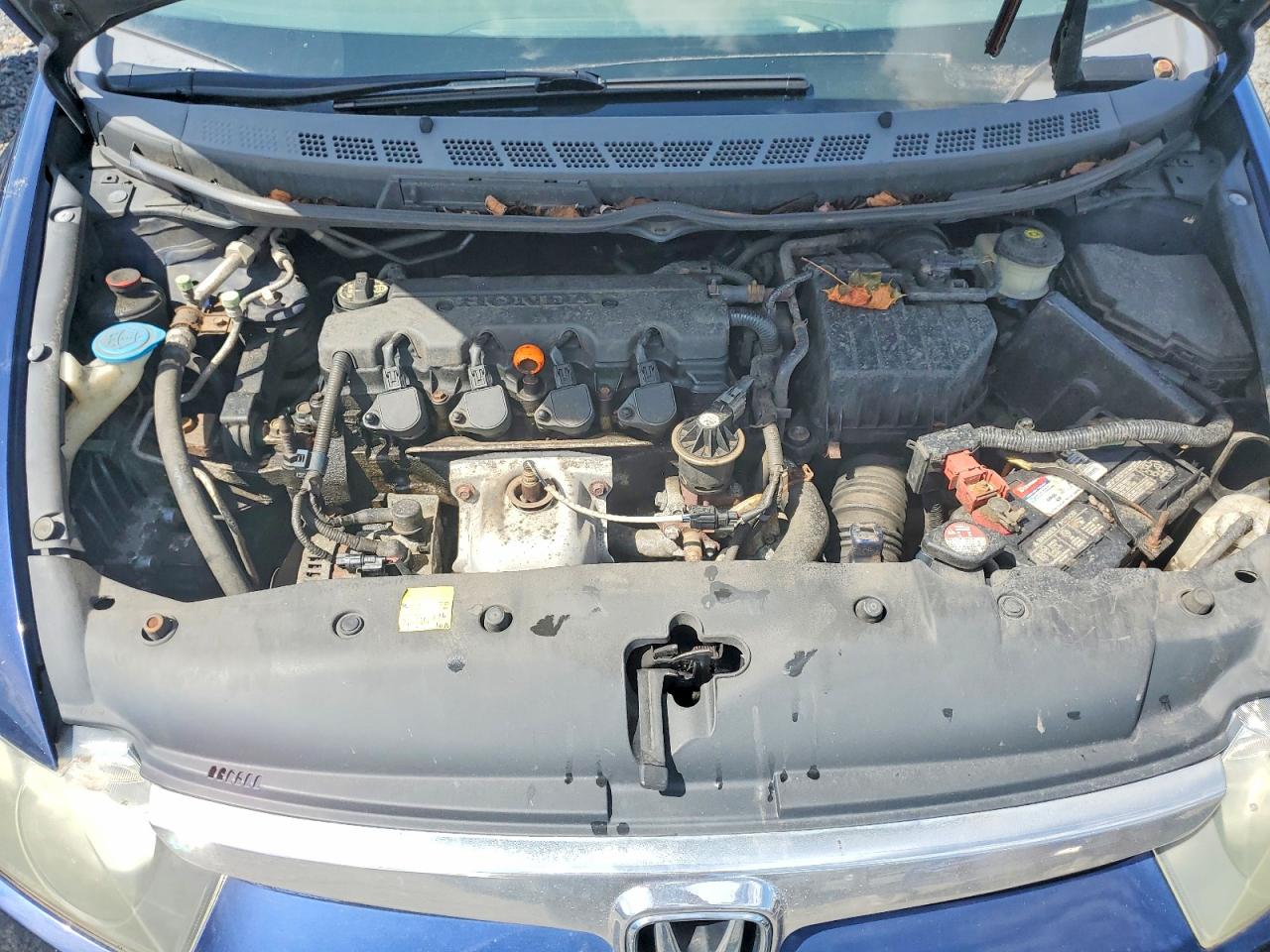 2008 Honda Civic Lx Blue vin: 2HGFA16538H510206
