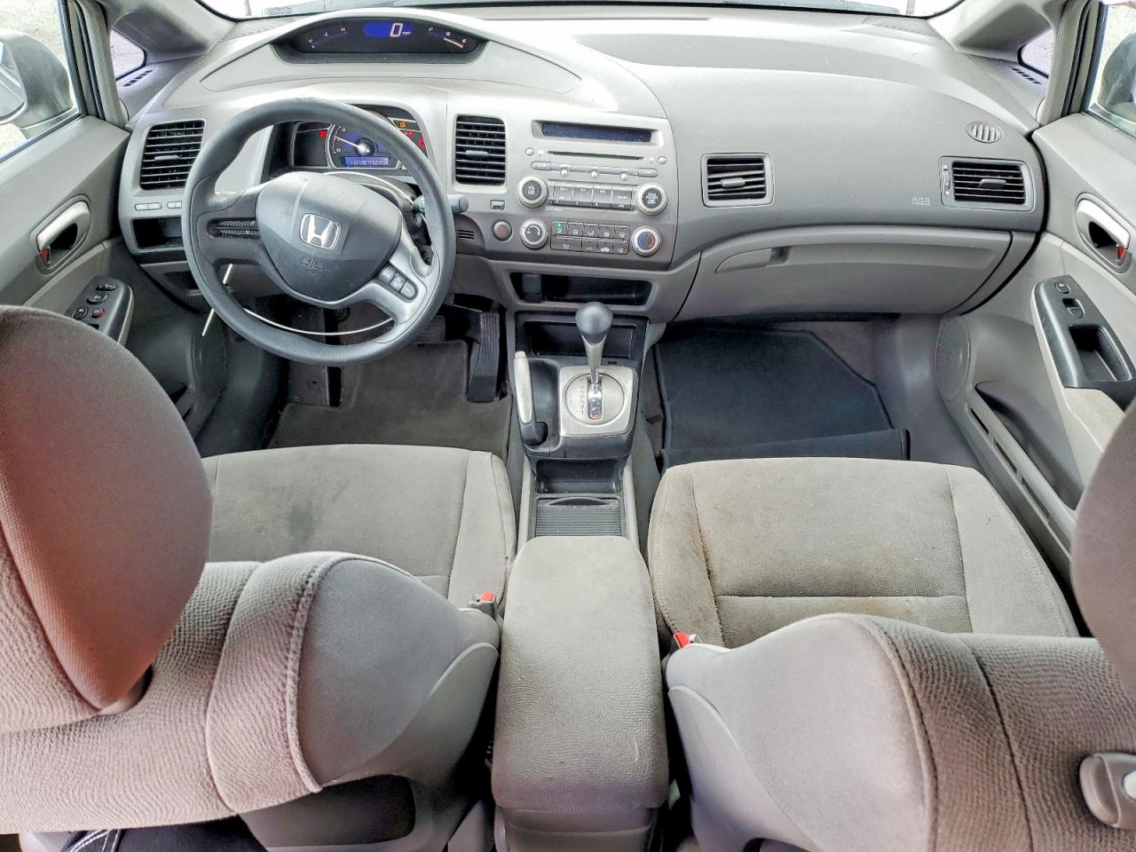 2008 Honda Civic Lx Gray vin: 2HGFA16538H524994