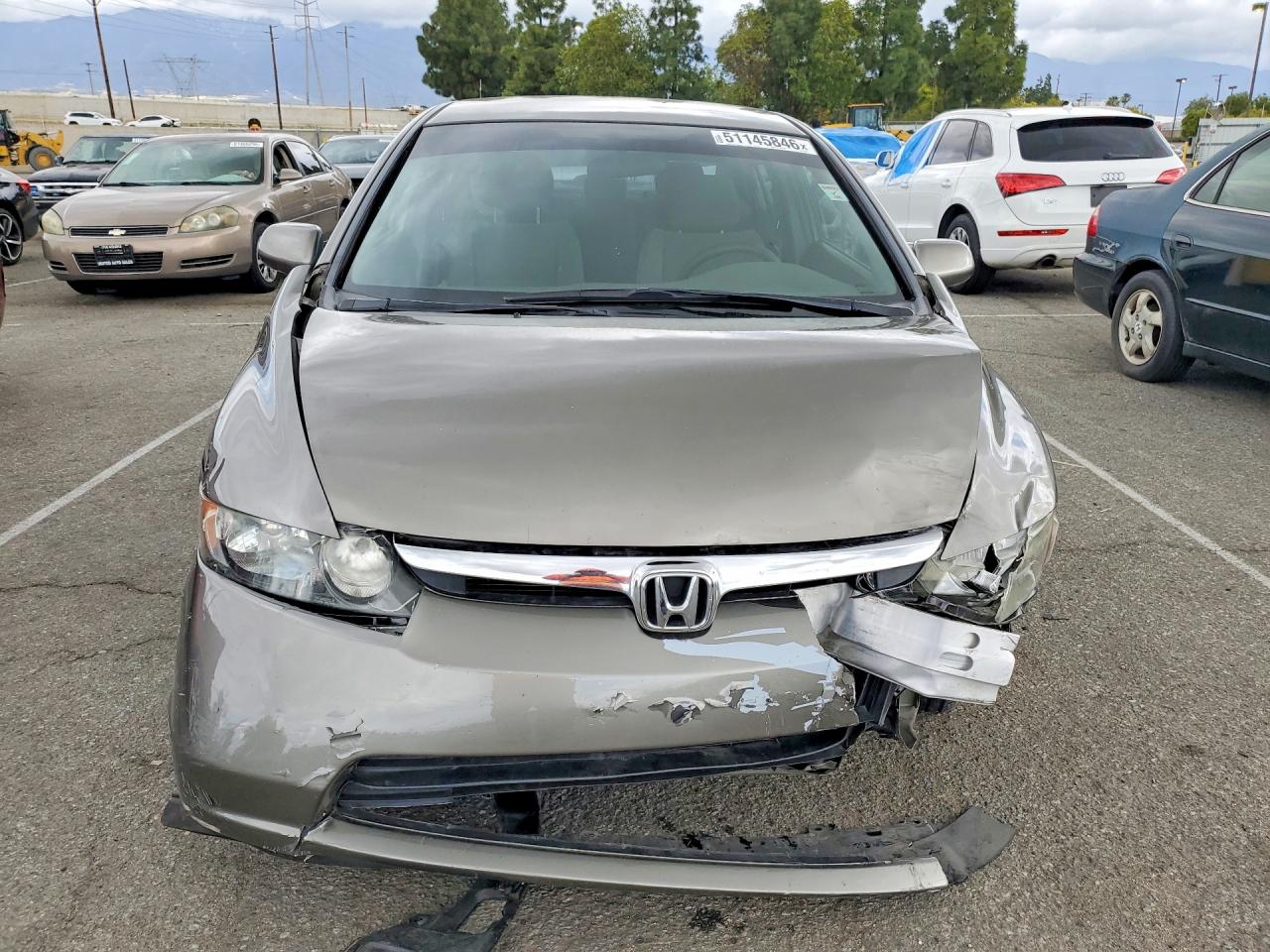 2008 Honda Civic Lx Gray vin: 2HGFA16538H524994