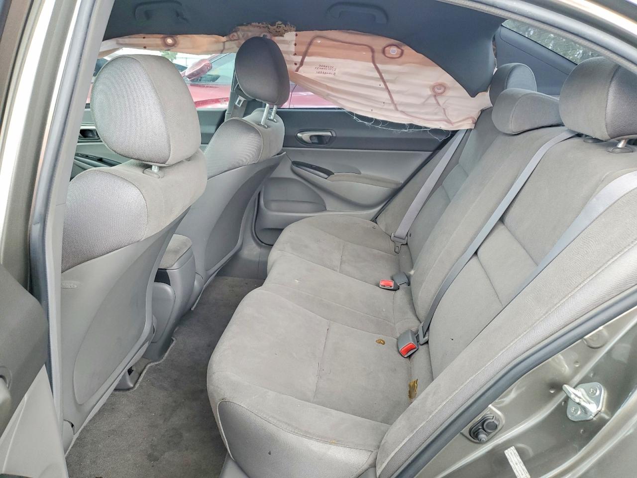 2008 Honda Civic Lx Gray vin: 2HGFA16538H524994