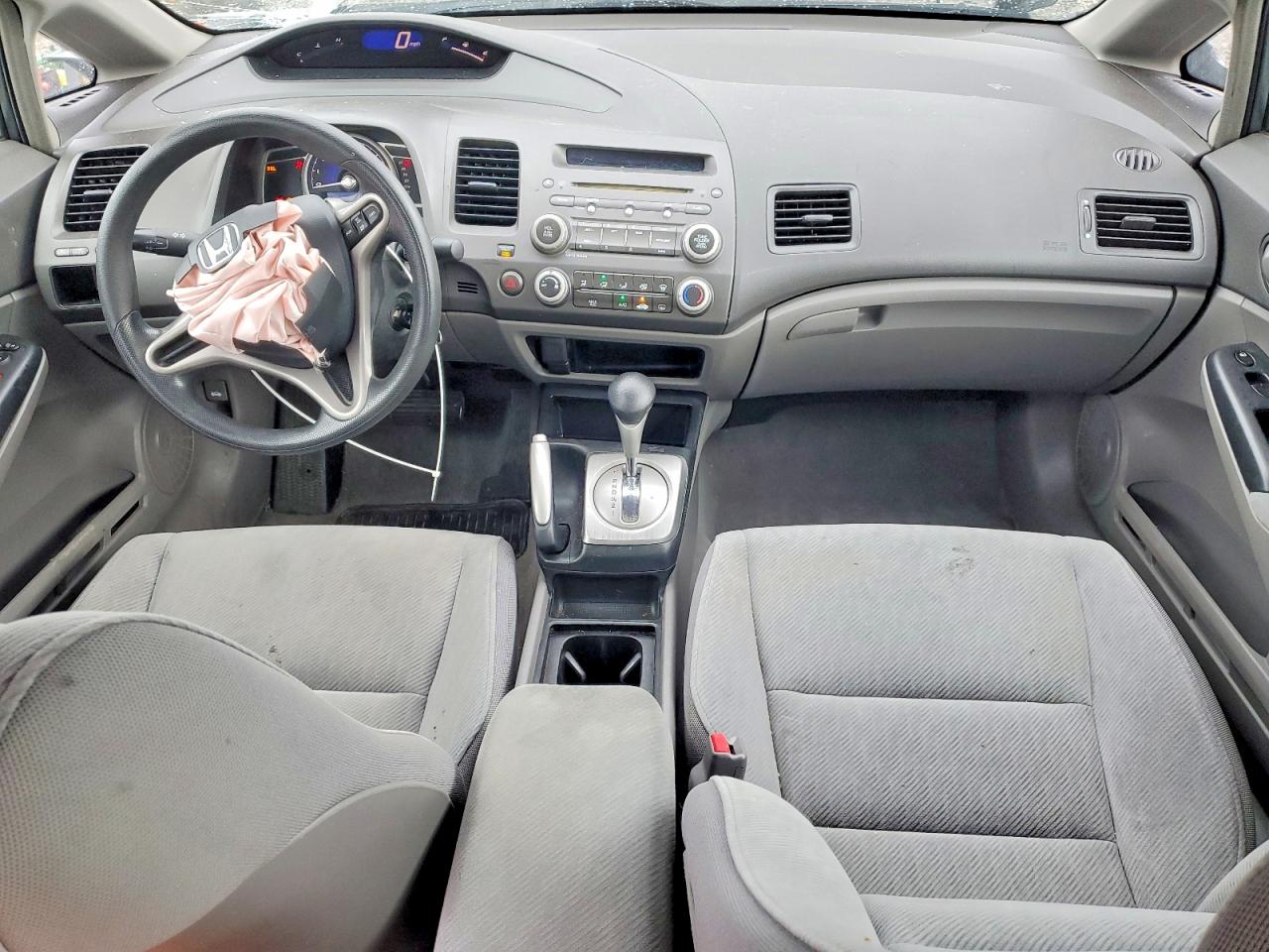 2009 Honda Civic Lx Gray vin: 2HGFA16539H304613