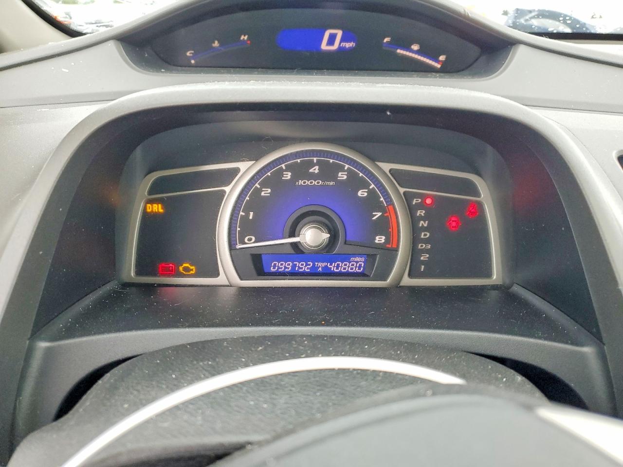2009 Honda Civic Lx Gray vin: 2HGFA16539H304613
