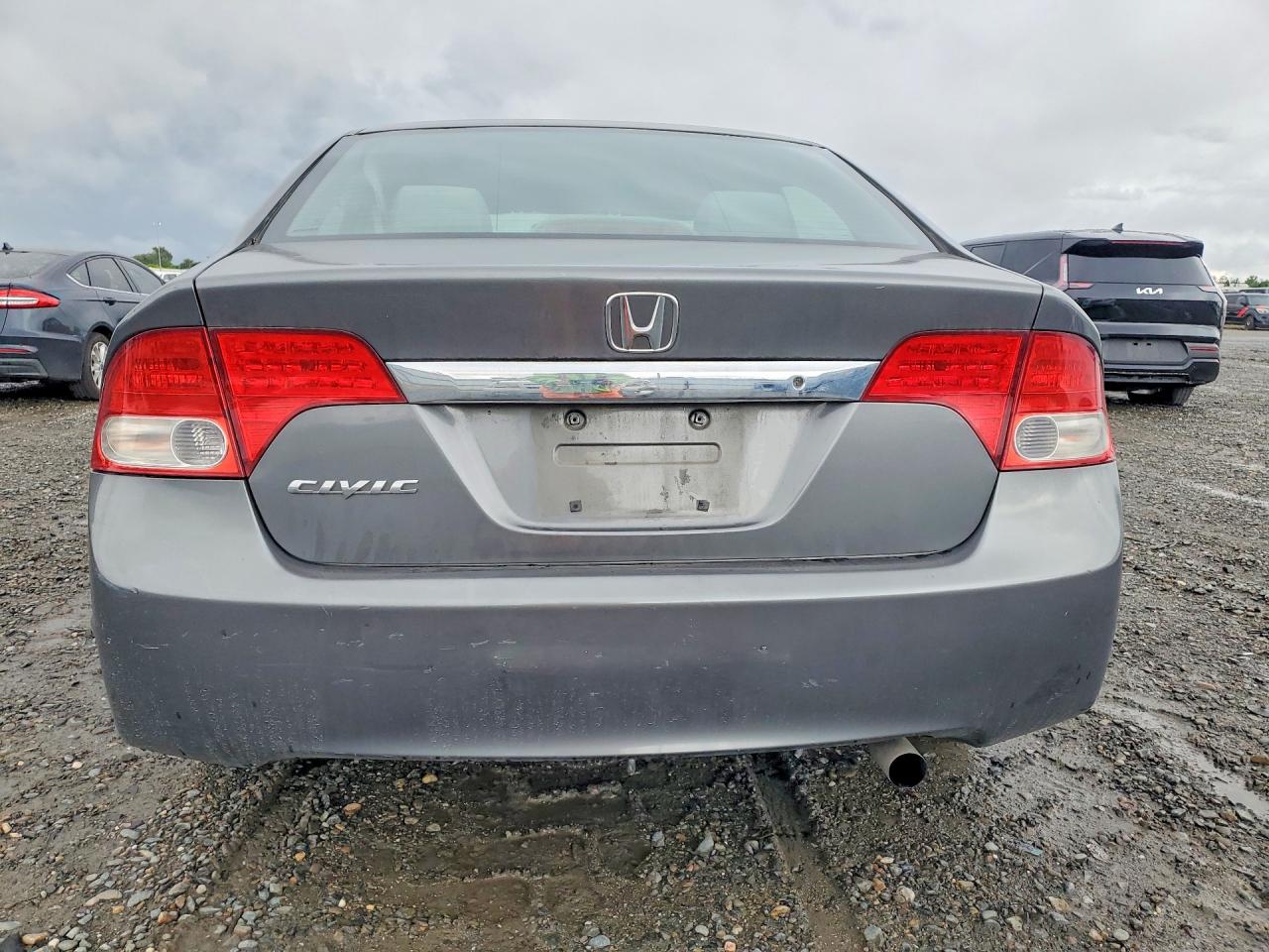 2009 Honda Civic Lx Gray vin: 2HGFA16539H304613
