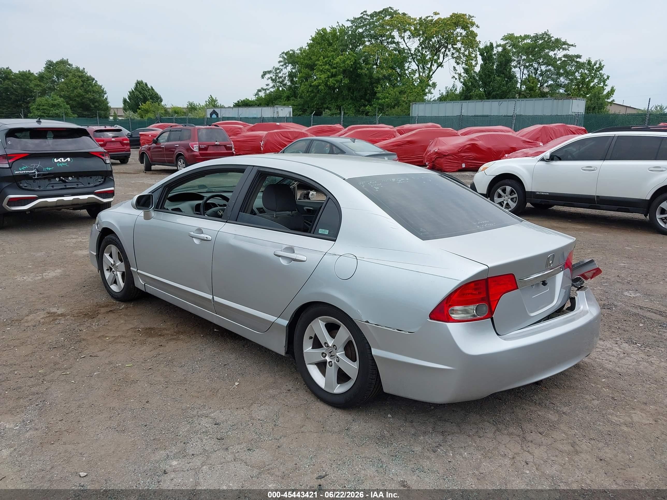 2009 Honda Civic Lx Silver vin: 2HGFA16539H308242