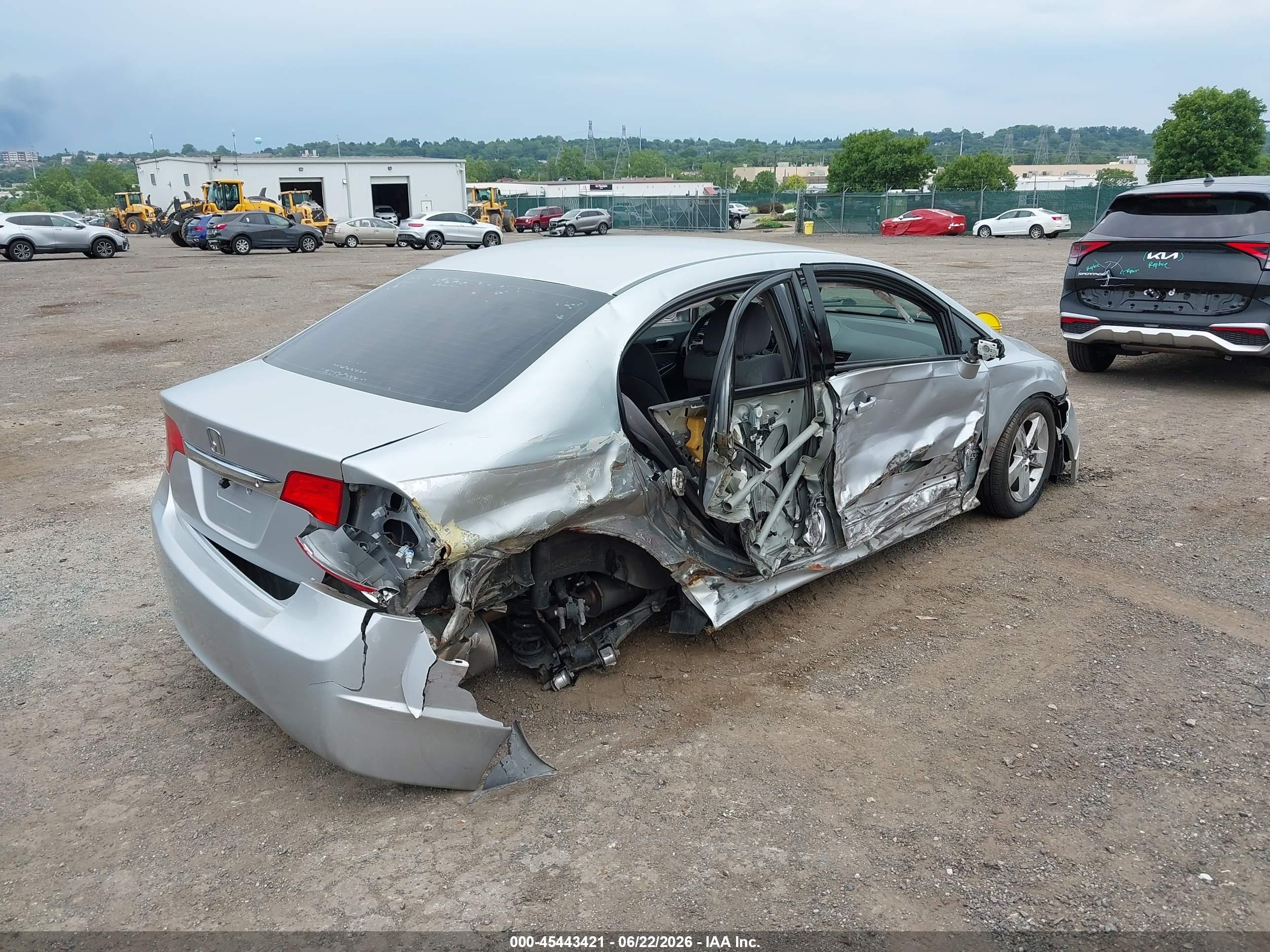 2009 Honda Civic Lx Silver vin: 2HGFA16539H308242