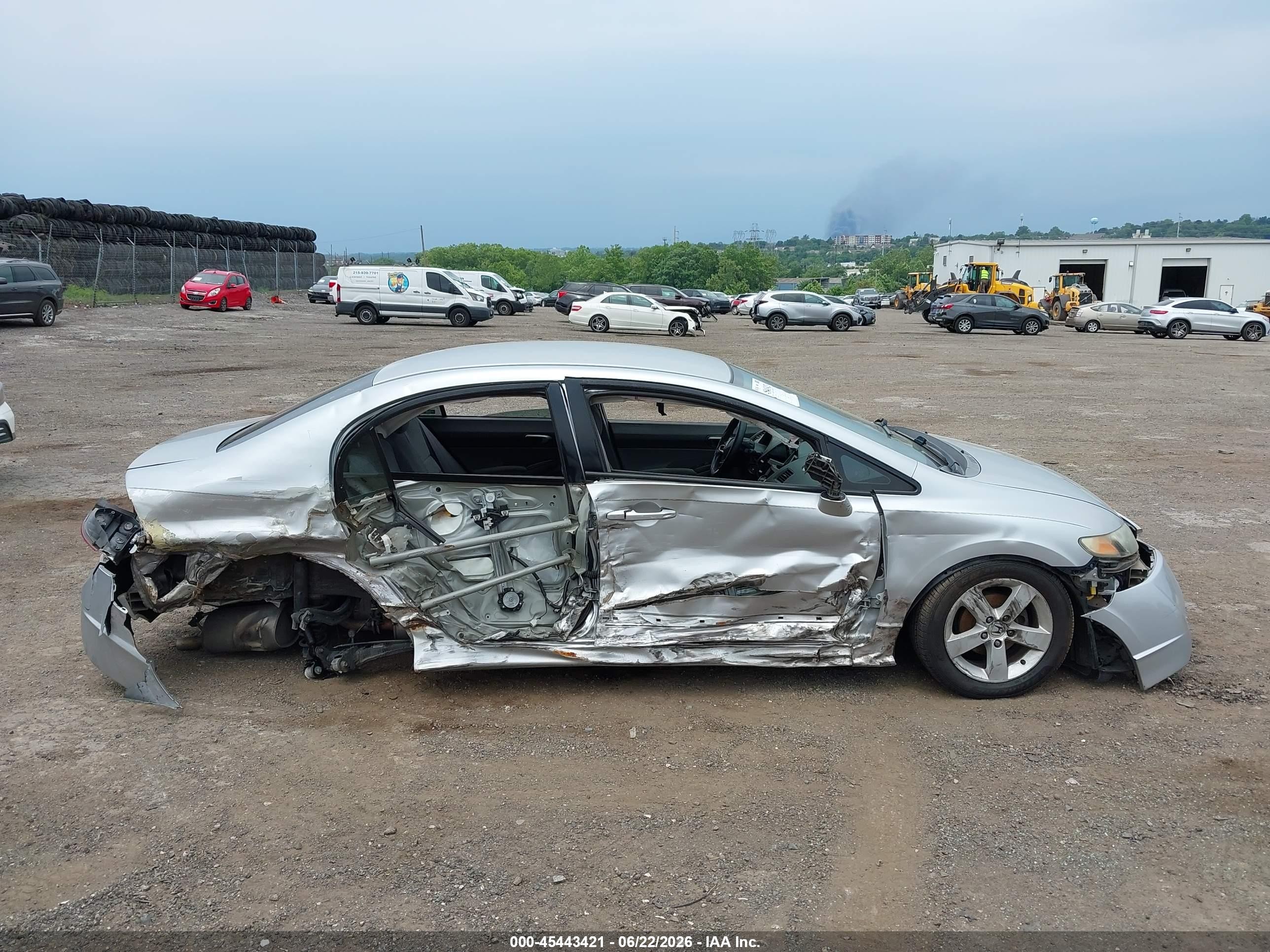 2009 Honda Civic Lx Silver vin: 2HGFA16539H308242