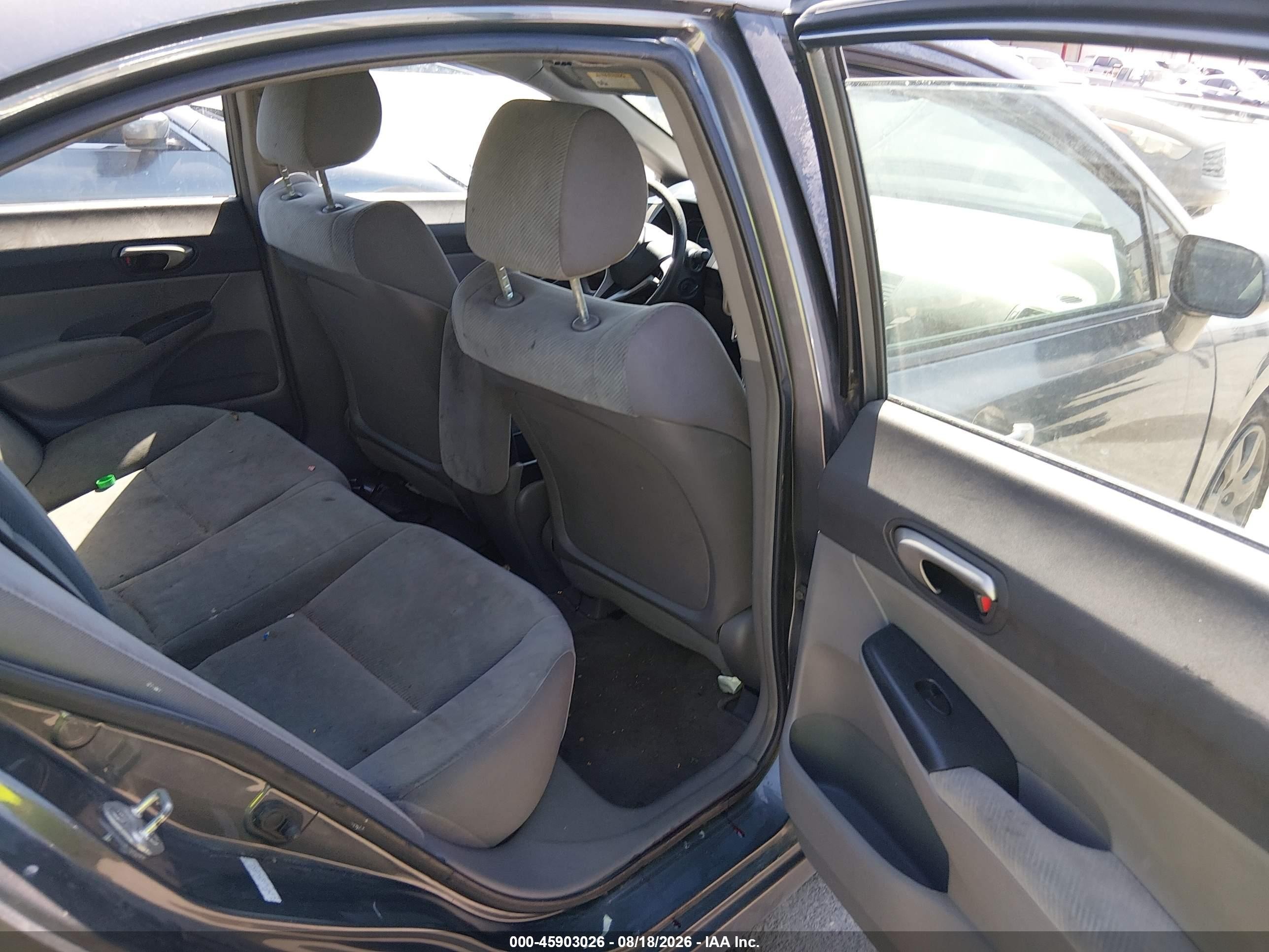 2009 Honda Civic Lx Коричневый vin: 2HGFA16539H309522