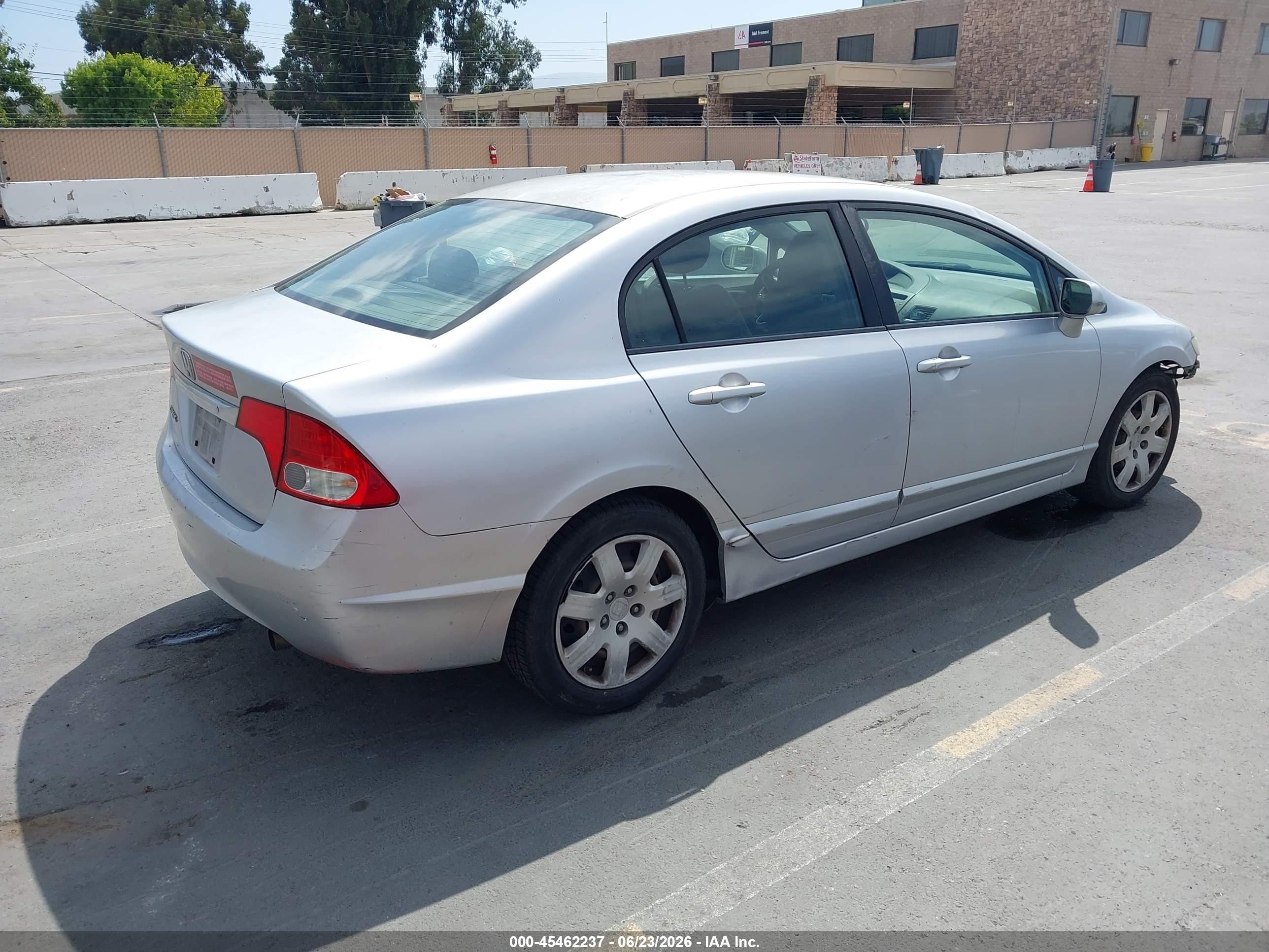 2009 Honda Civic Lx Серебряный vin: 2HGFA16539H319435