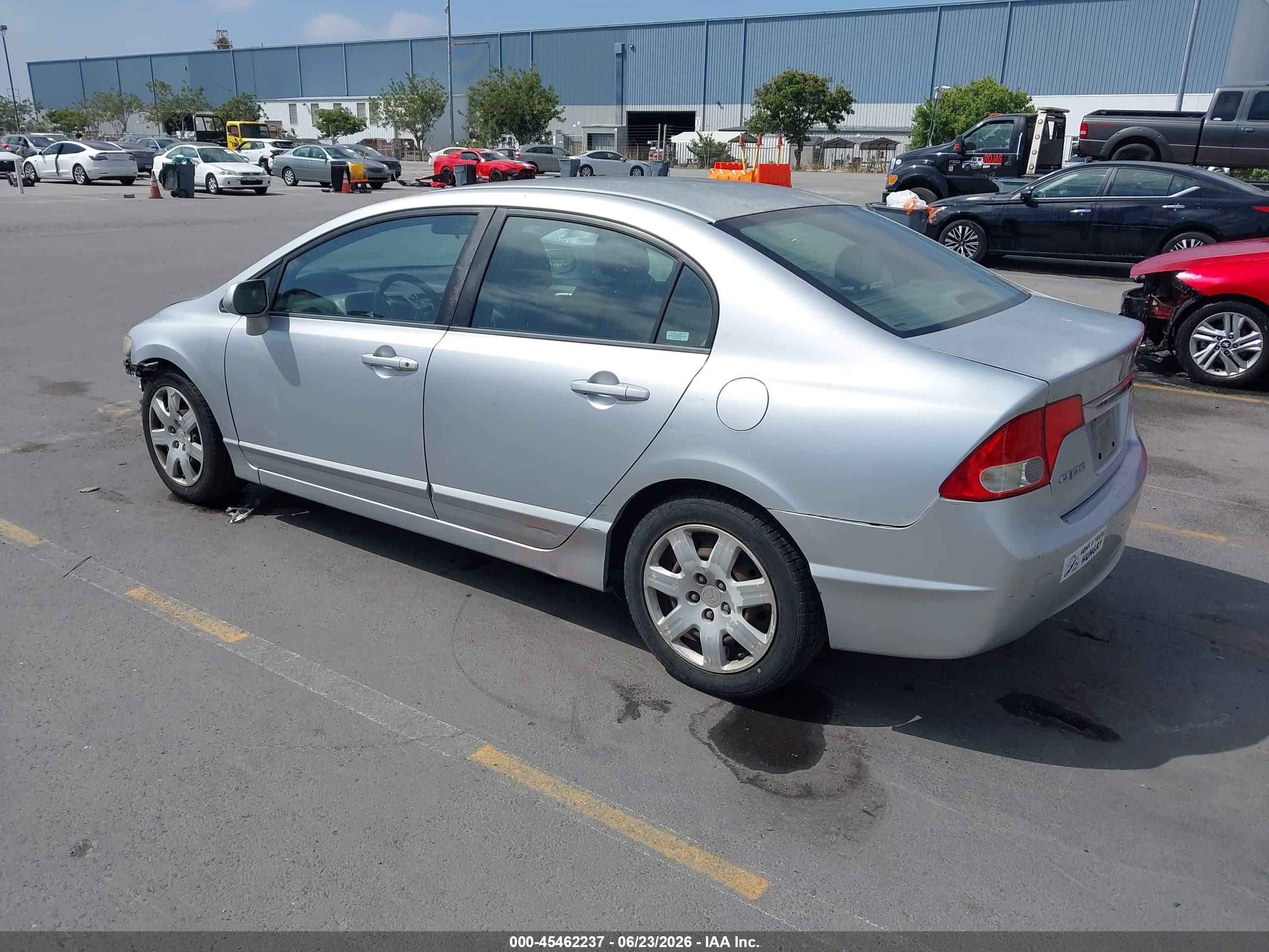 2009 Honda Civic Lx Серебряный vin: 2HGFA16539H319435