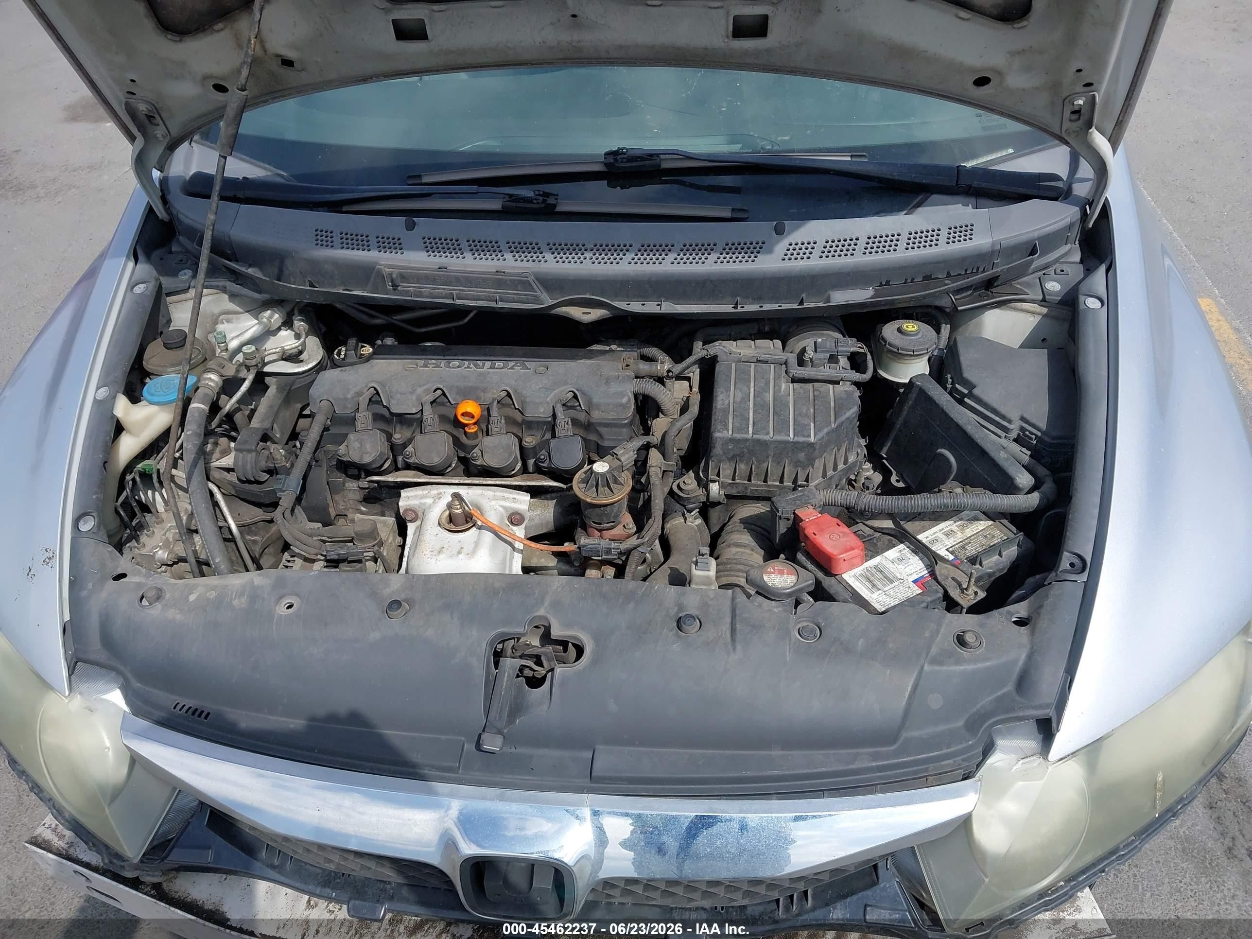 2009 Honda Civic Lx Серебряный vin: 2HGFA16539H319435