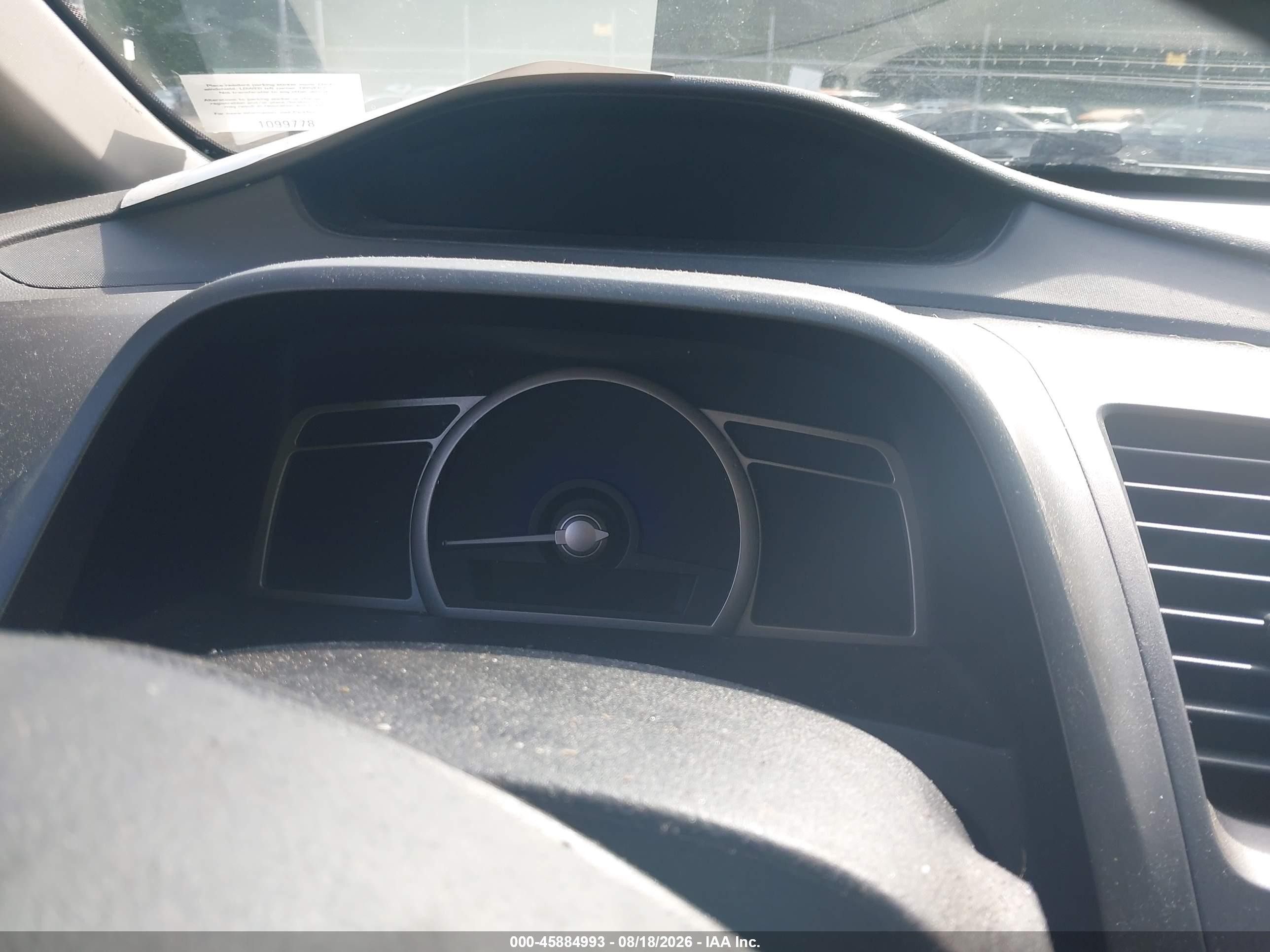 2009 Honda Civic Lx Gray vin: 2HGFA16539H334727
