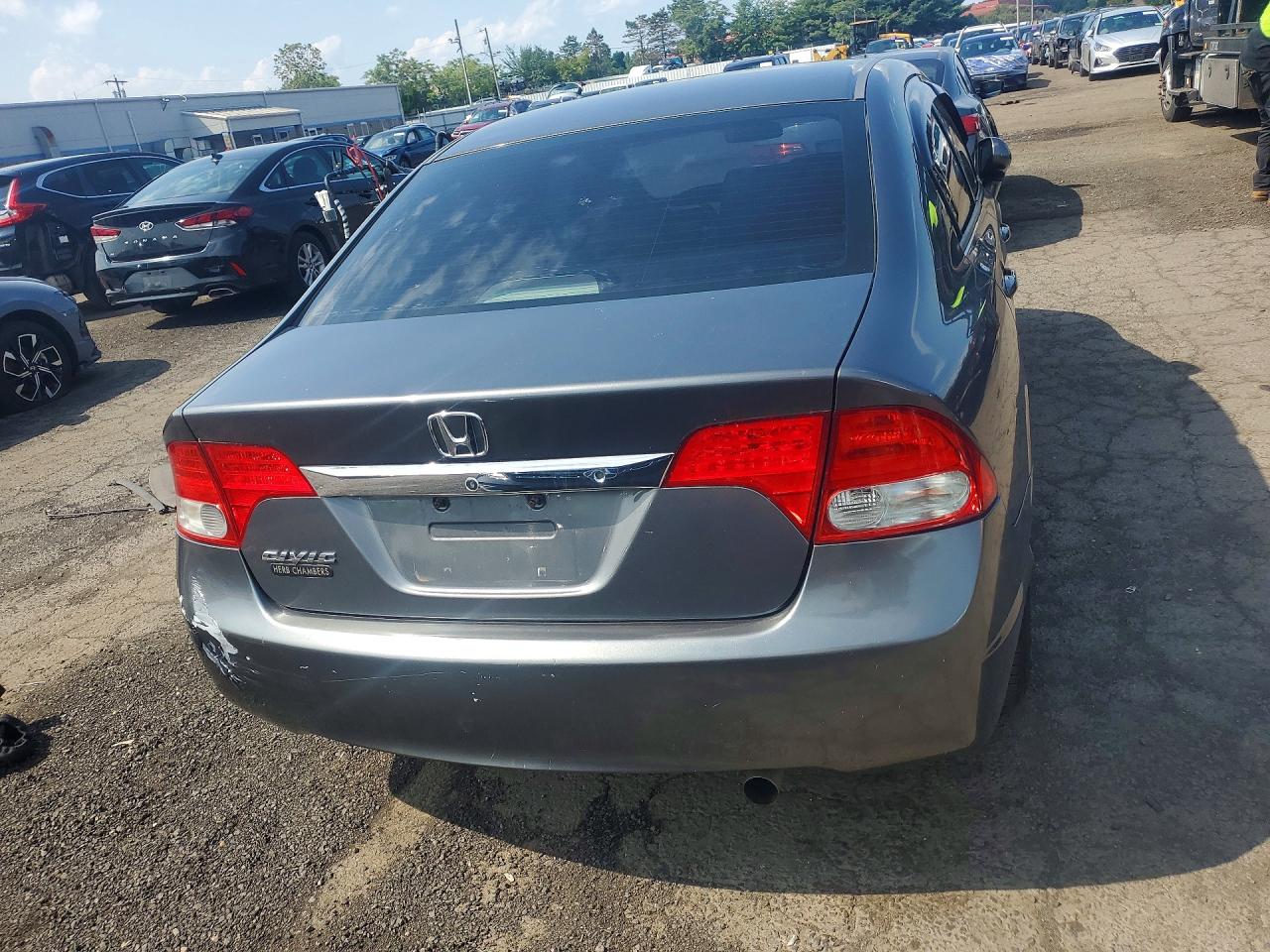 2009 Honda Civic Lx Gray vin: 2HGFA16539H337434