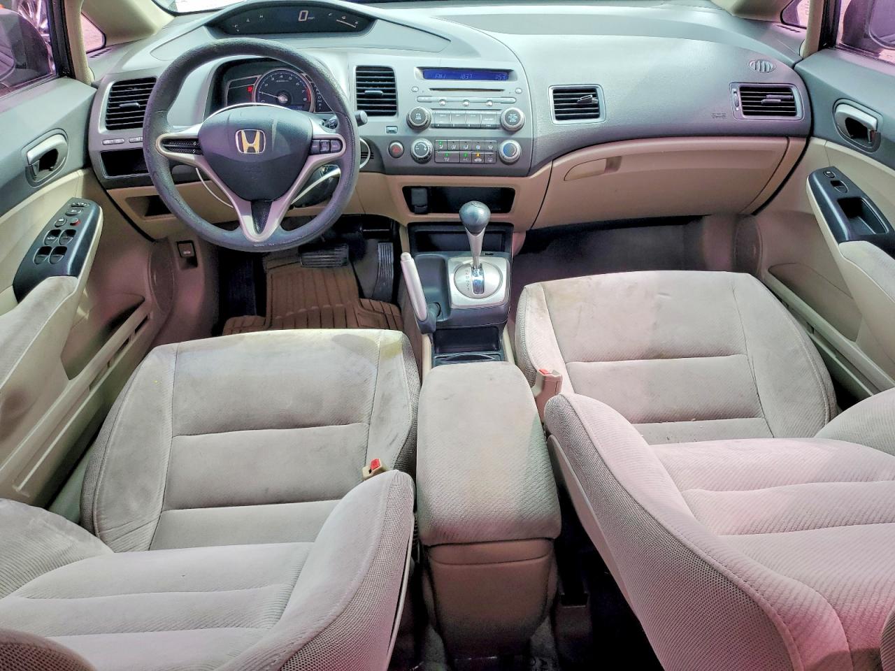 2009 Honda Civic Lx Серый vin: 2HGFA16539H339555