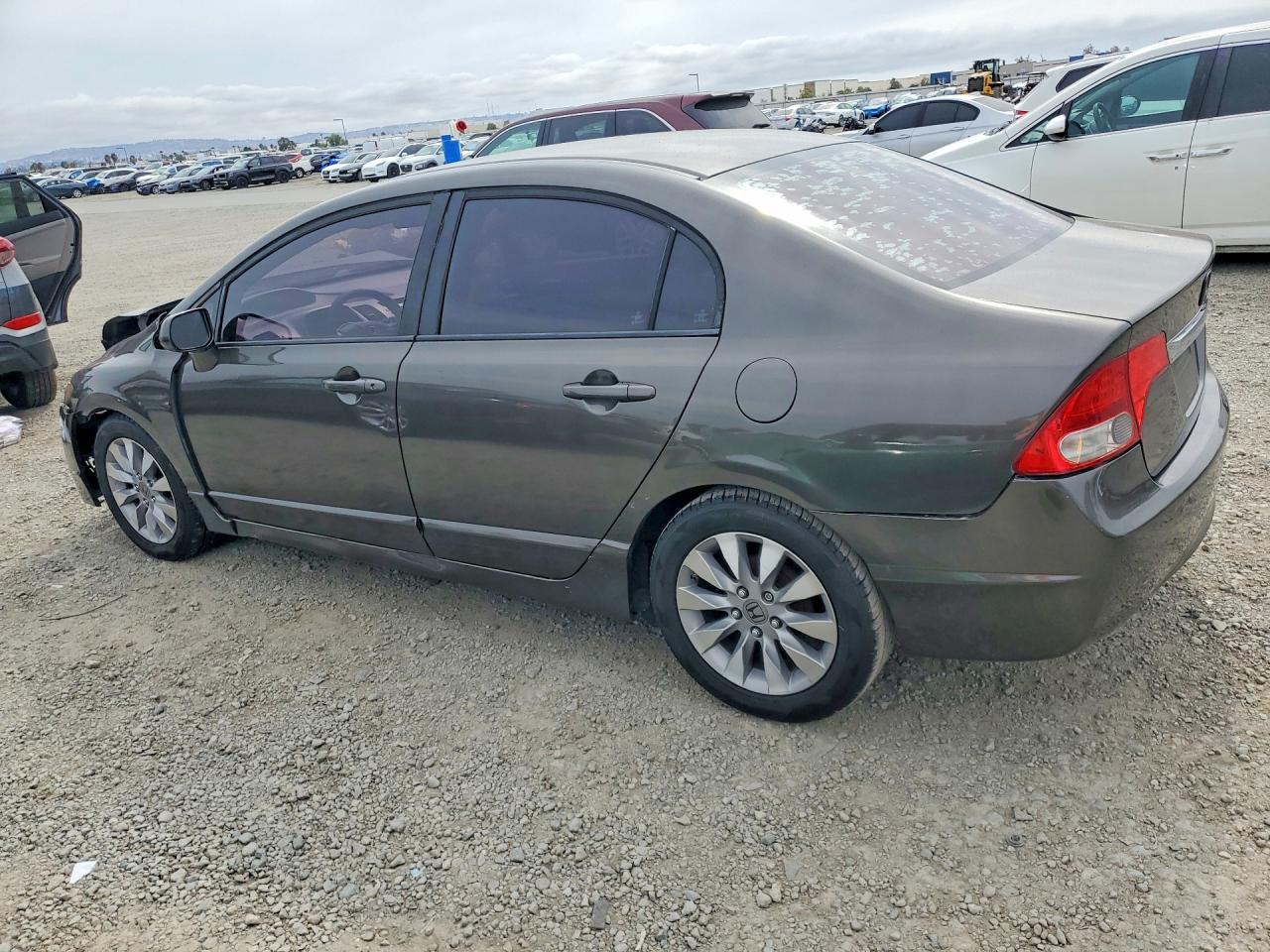 2009 Honda Civic Lx Серый vin: 2HGFA16539H339555
