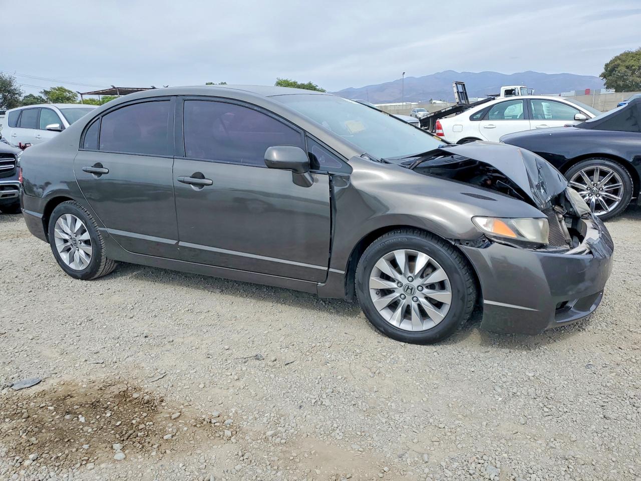 2009 Honda Civic Lx Серый vin: 2HGFA16539H339555
