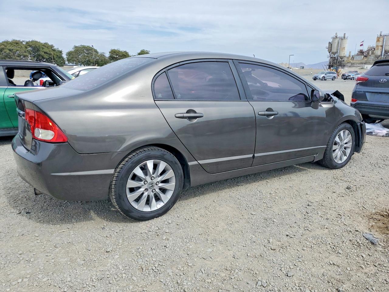 2009 Honda Civic Lx Серый vin: 2HGFA16539H339555