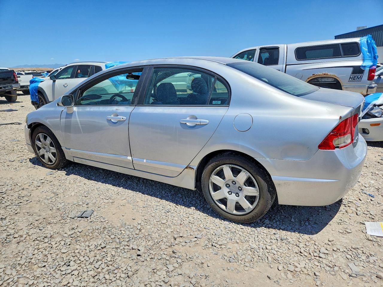 2009 Honda Civic Lx Silver vin: 2HGFA16539H341709