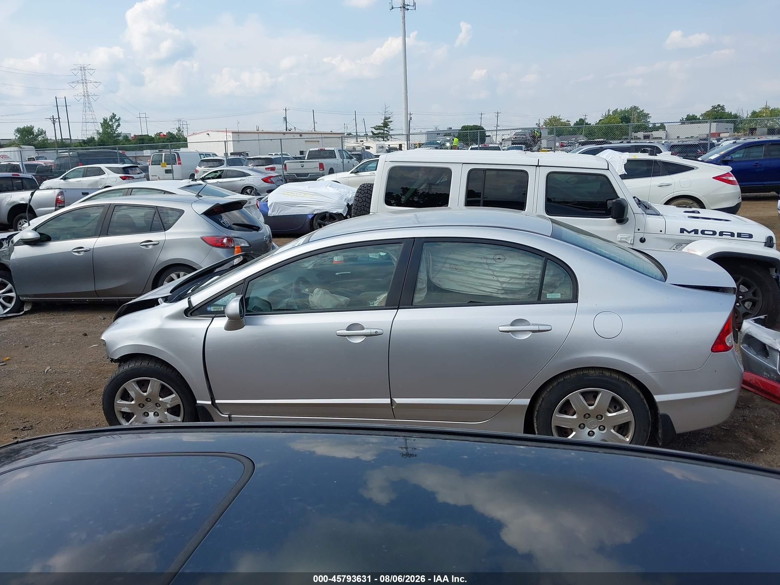 2009 Honda Civic Lx Silver vin: 2HGFA16539H361927
