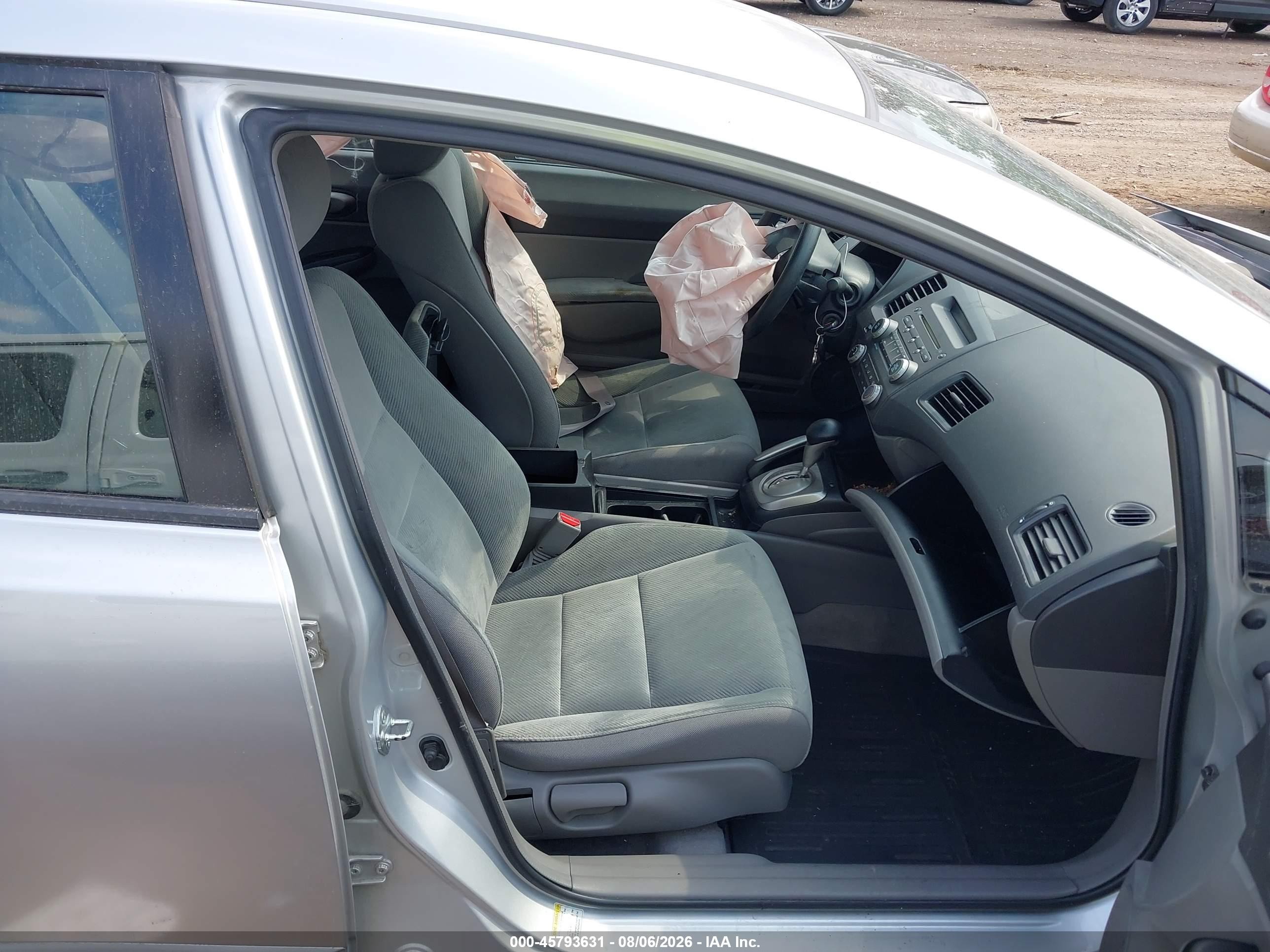 2009 Honda Civic Lx Silver vin: 2HGFA16539H361927