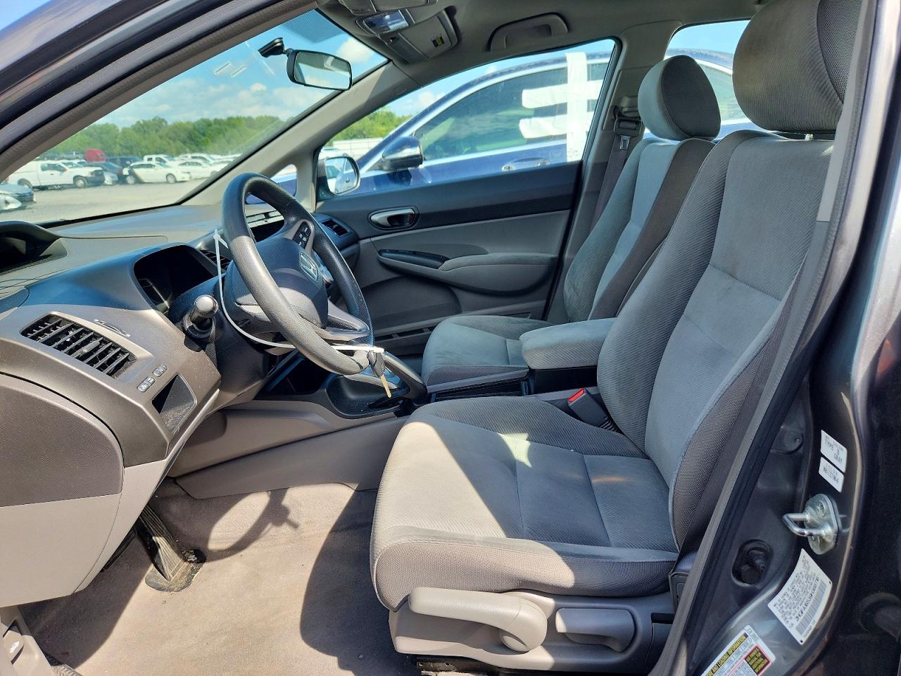 2009 Honda Civic Lx Gray vin: 2HGFA16539H368716