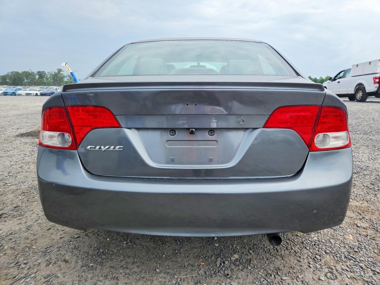2009 Honda Civic Lx Gray vin: 2HGFA16539H368716