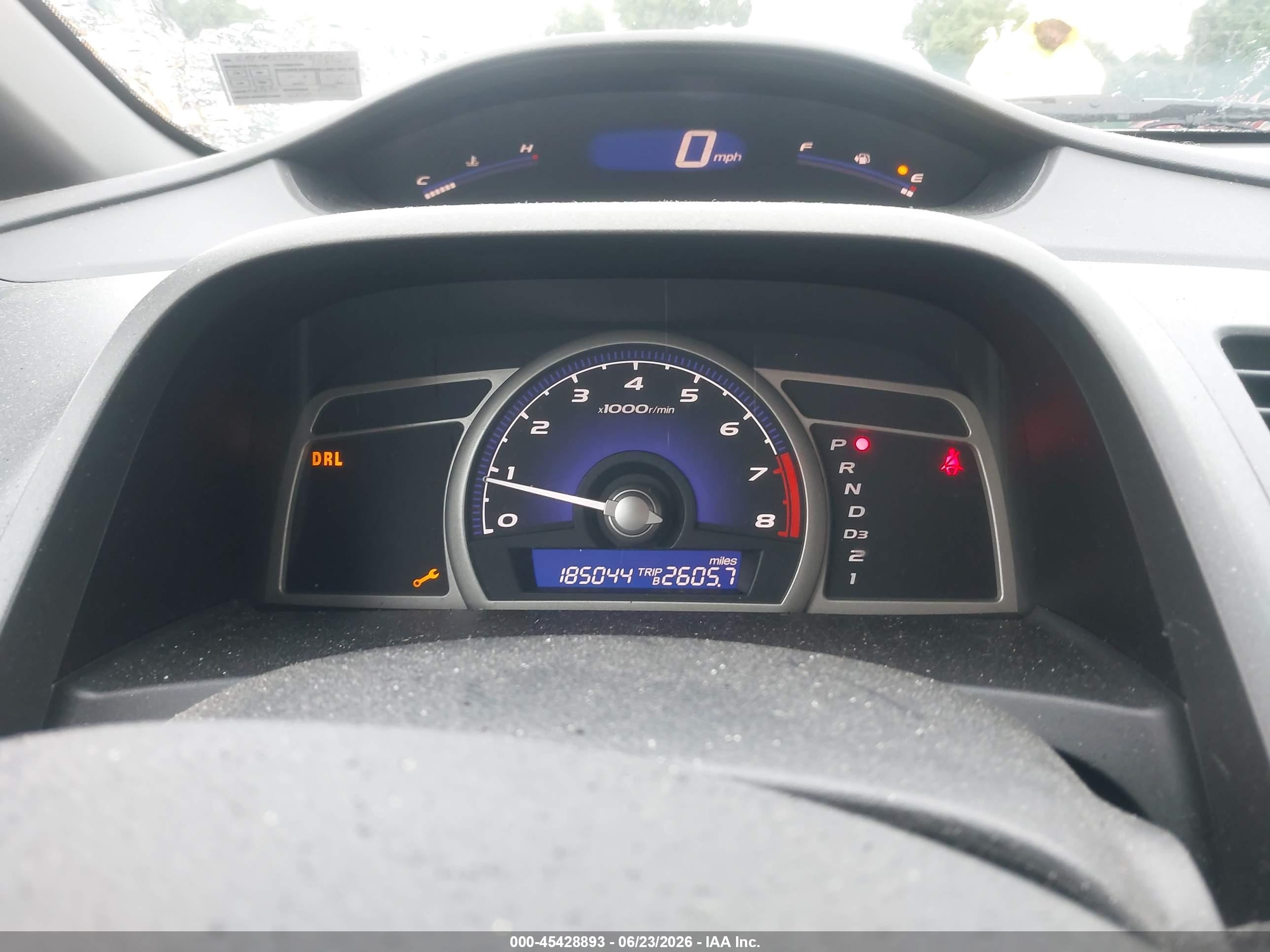2009 Honda Civic Lx Gray vin: 2HGFA16539H369607