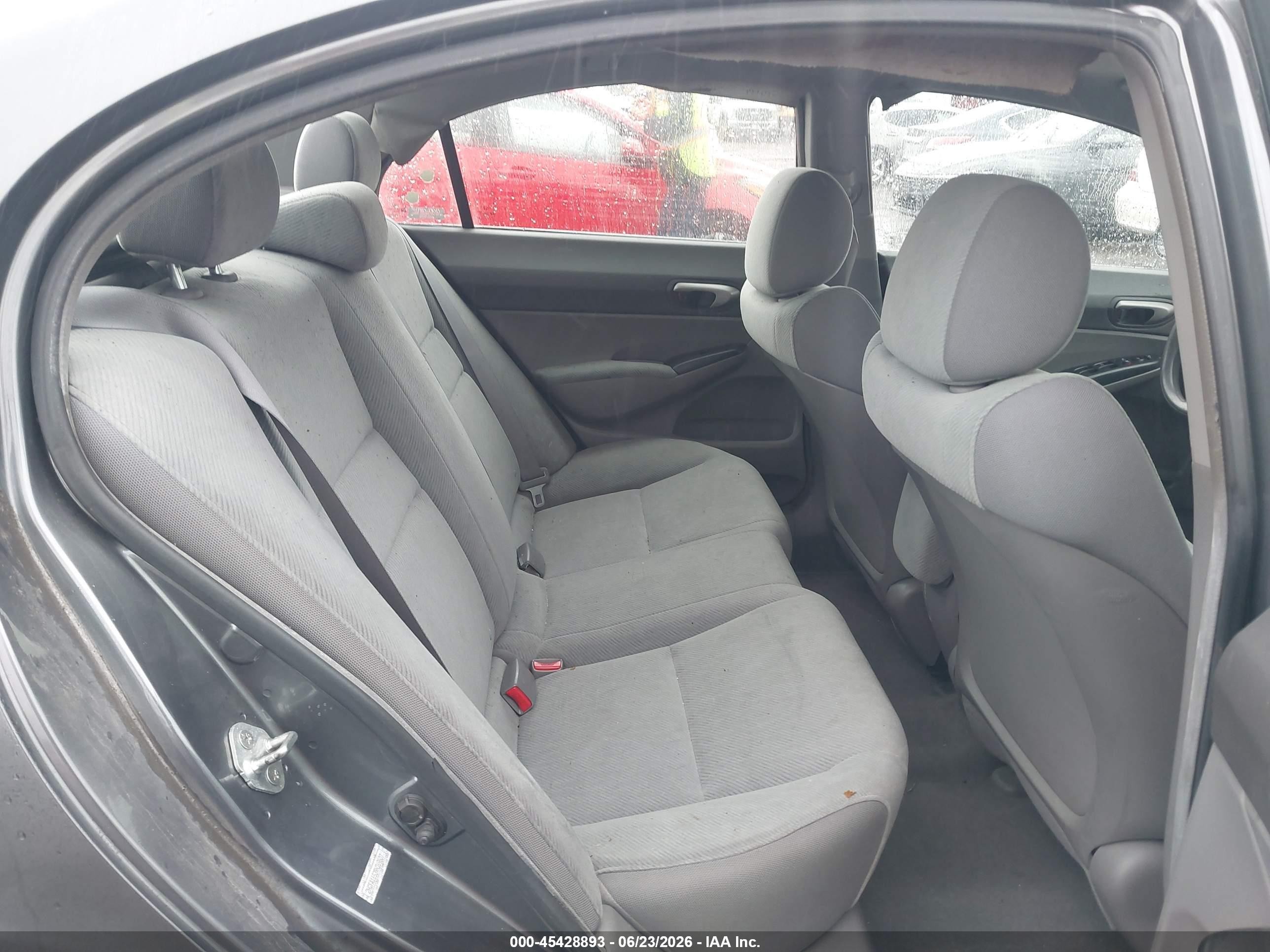 2009 Honda Civic Lx Gray vin: 2HGFA16539H369607