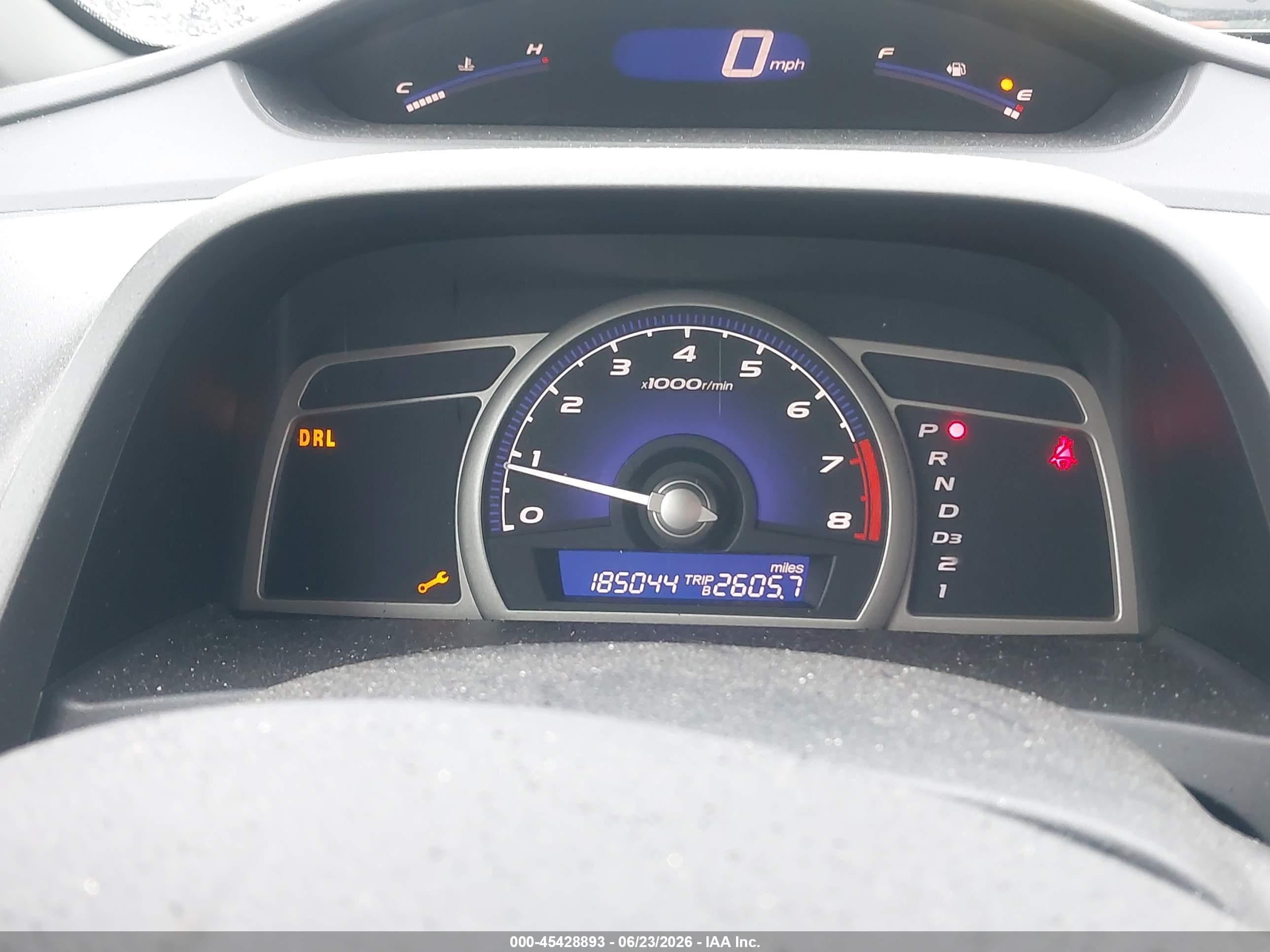2009 Honda Civic Lx Gray vin: 2HGFA16539H369607