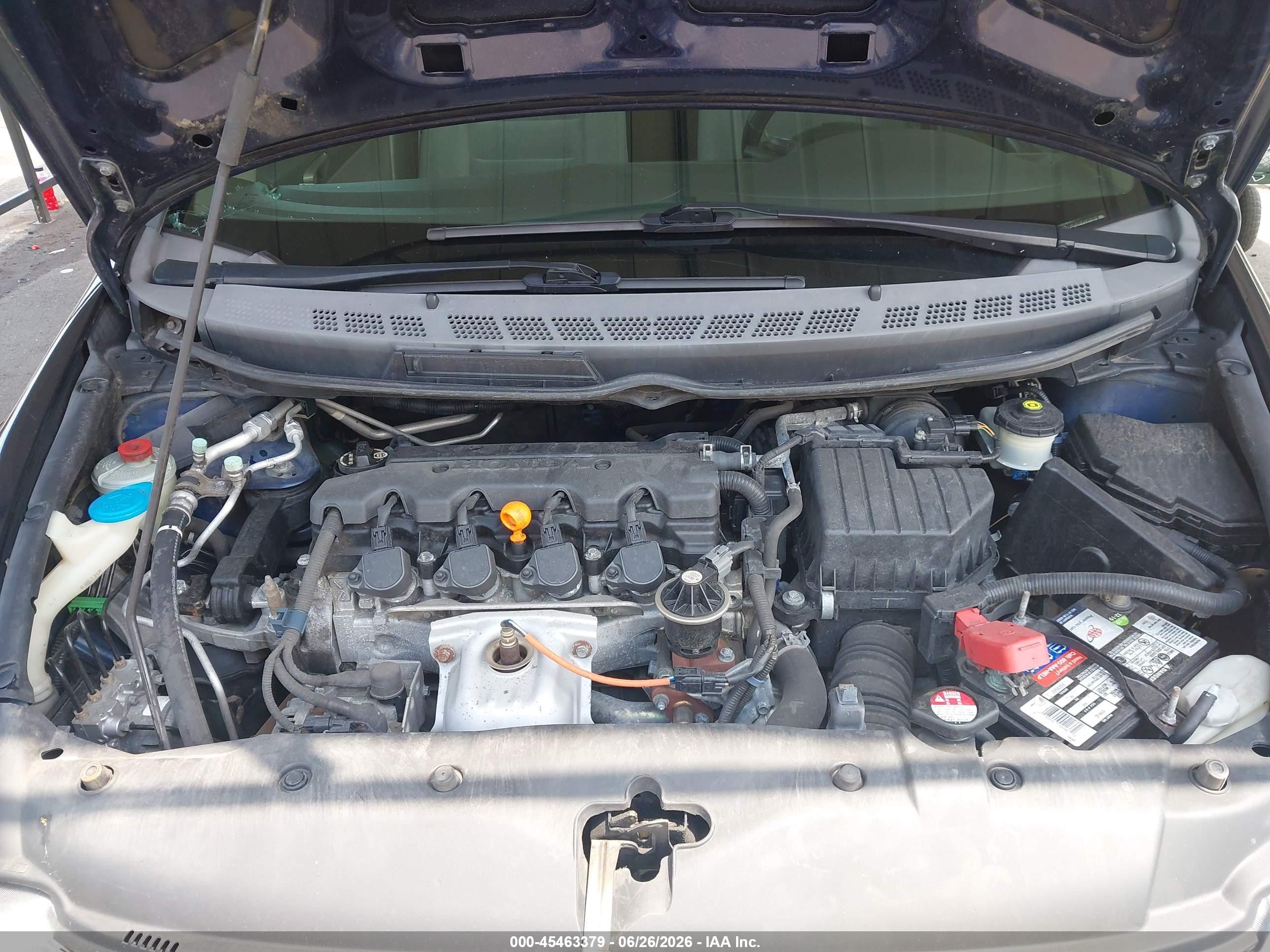 2009 Honda Civic Lx Blue vin: 2HGFA16539H506819