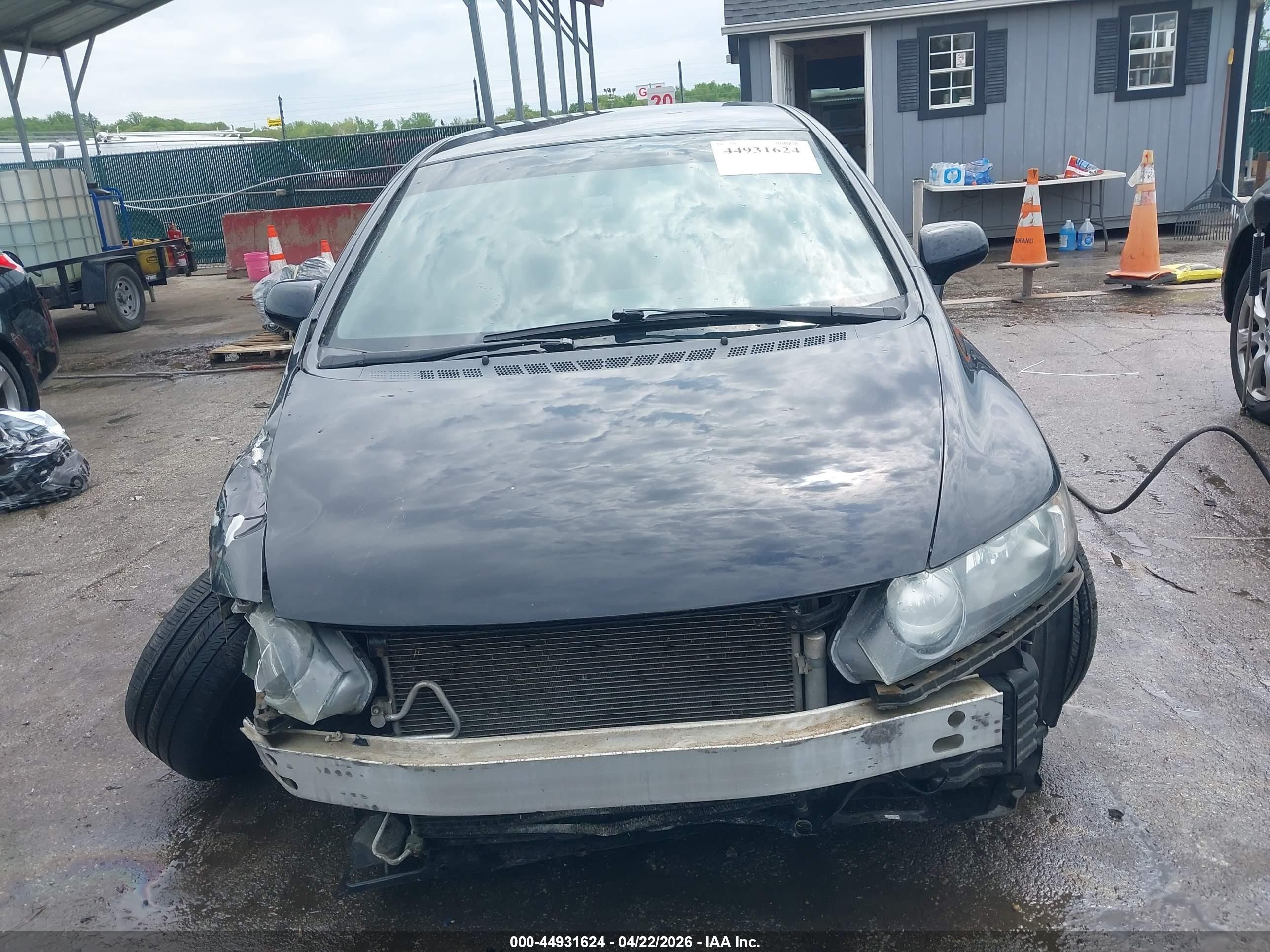 2009 Honda Civic Lx Black vin: 2HGFA16539H530070