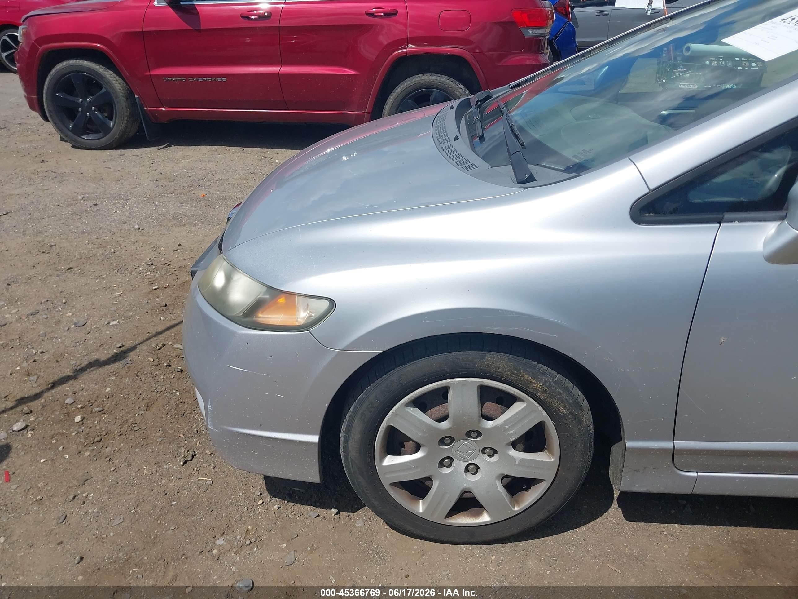 2009 Honda Civic Lx Silver vin: 2HGFA16539H532787
