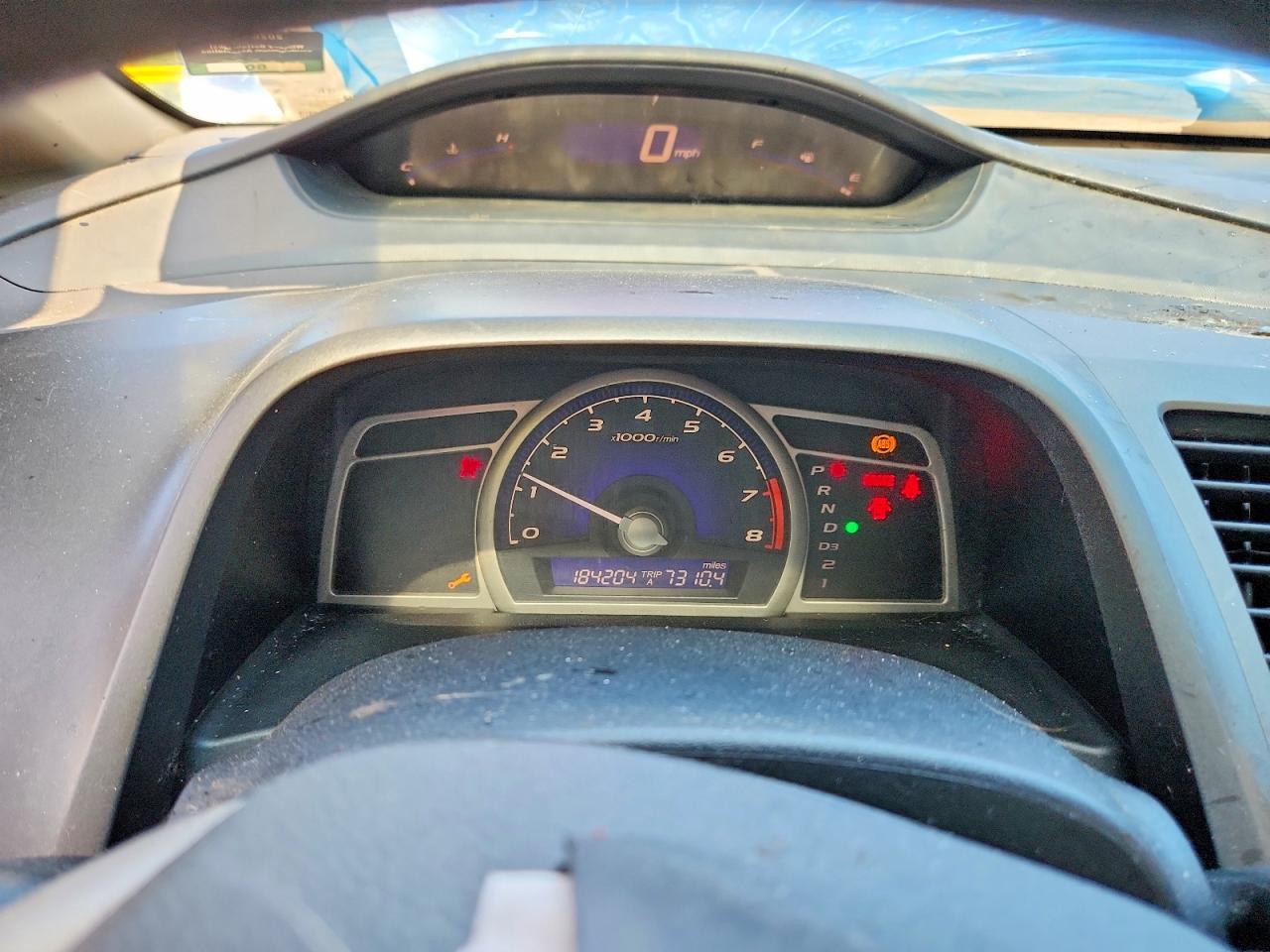 2009 Honda Civic Lx Бордовый vin: 2HGFA16539H534670