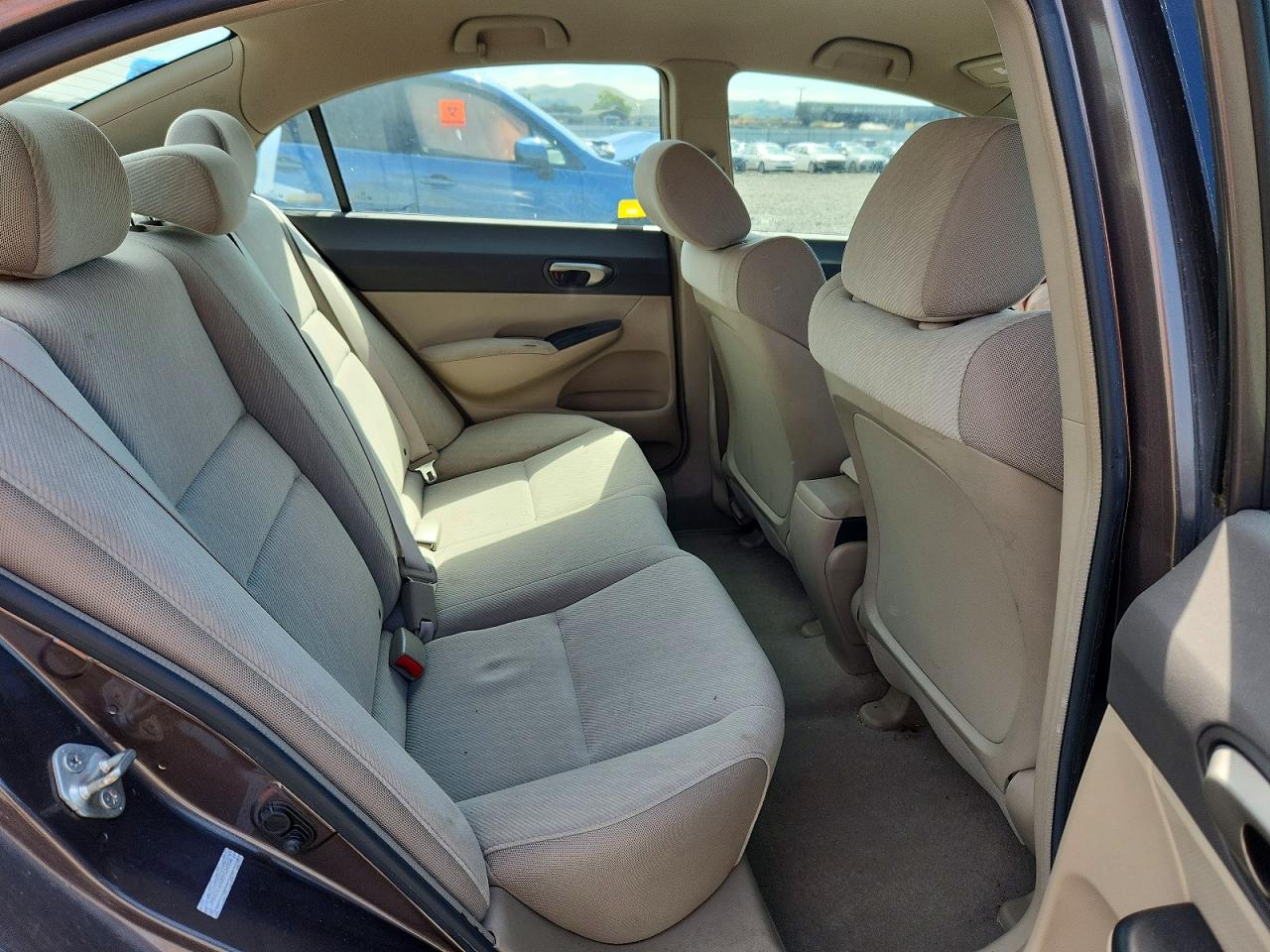 2009 Honda Civic Lx Коричневый vin: 2HGFA16539H534958