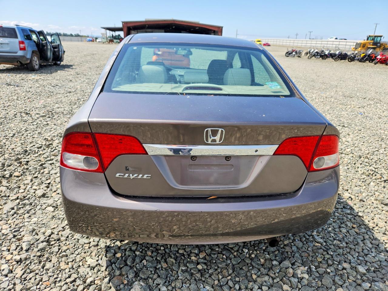 2009 Honda Civic Lx Коричневый vin: 2HGFA16539H534958