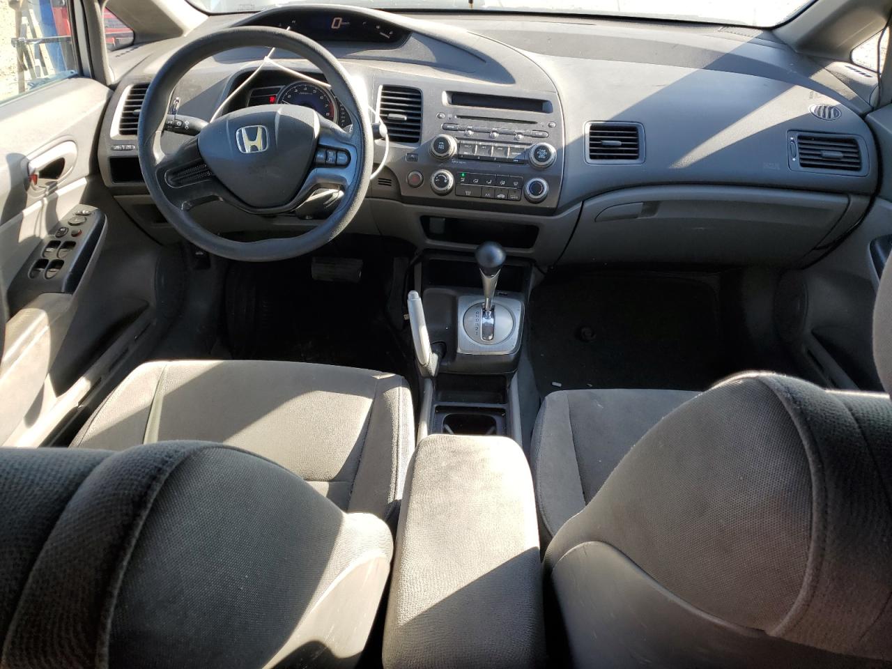 2006 Honda Civic Lx White vin: 2HGFA16546H021228