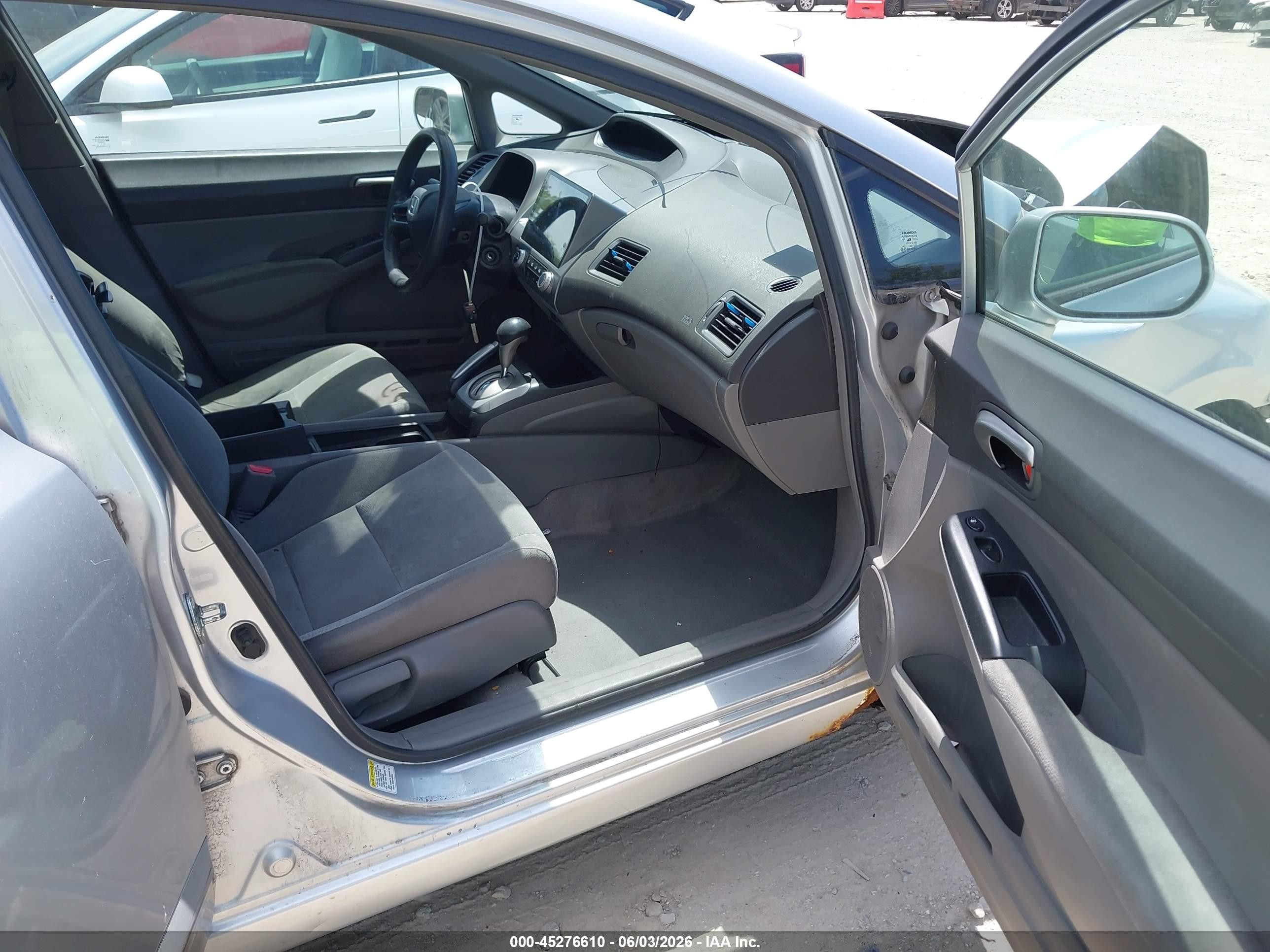 2006 Honda Civic Lx Silver vin: 2HGFA16546H501365
