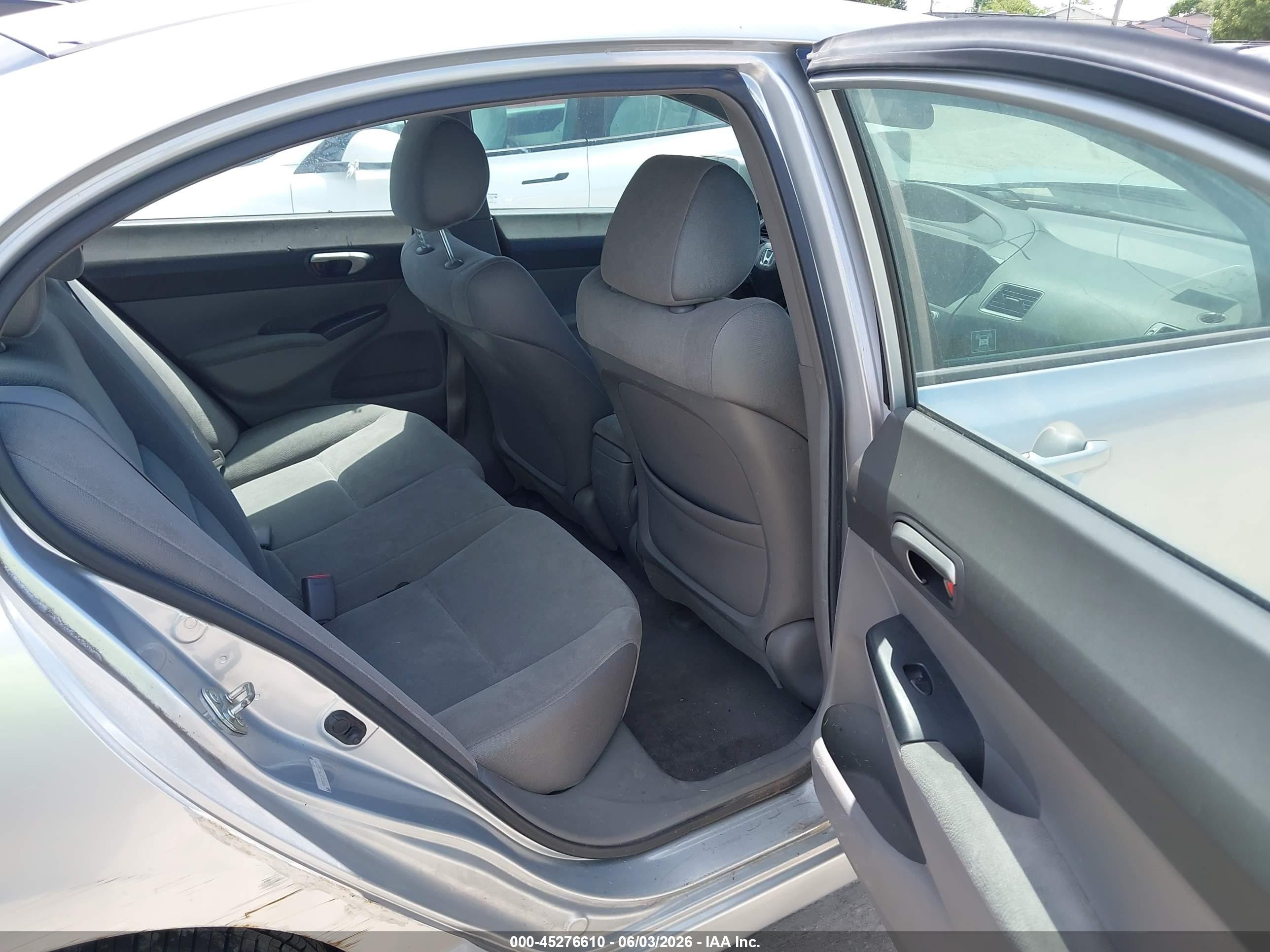 2006 Honda Civic Lx Silver vin: 2HGFA16546H501365