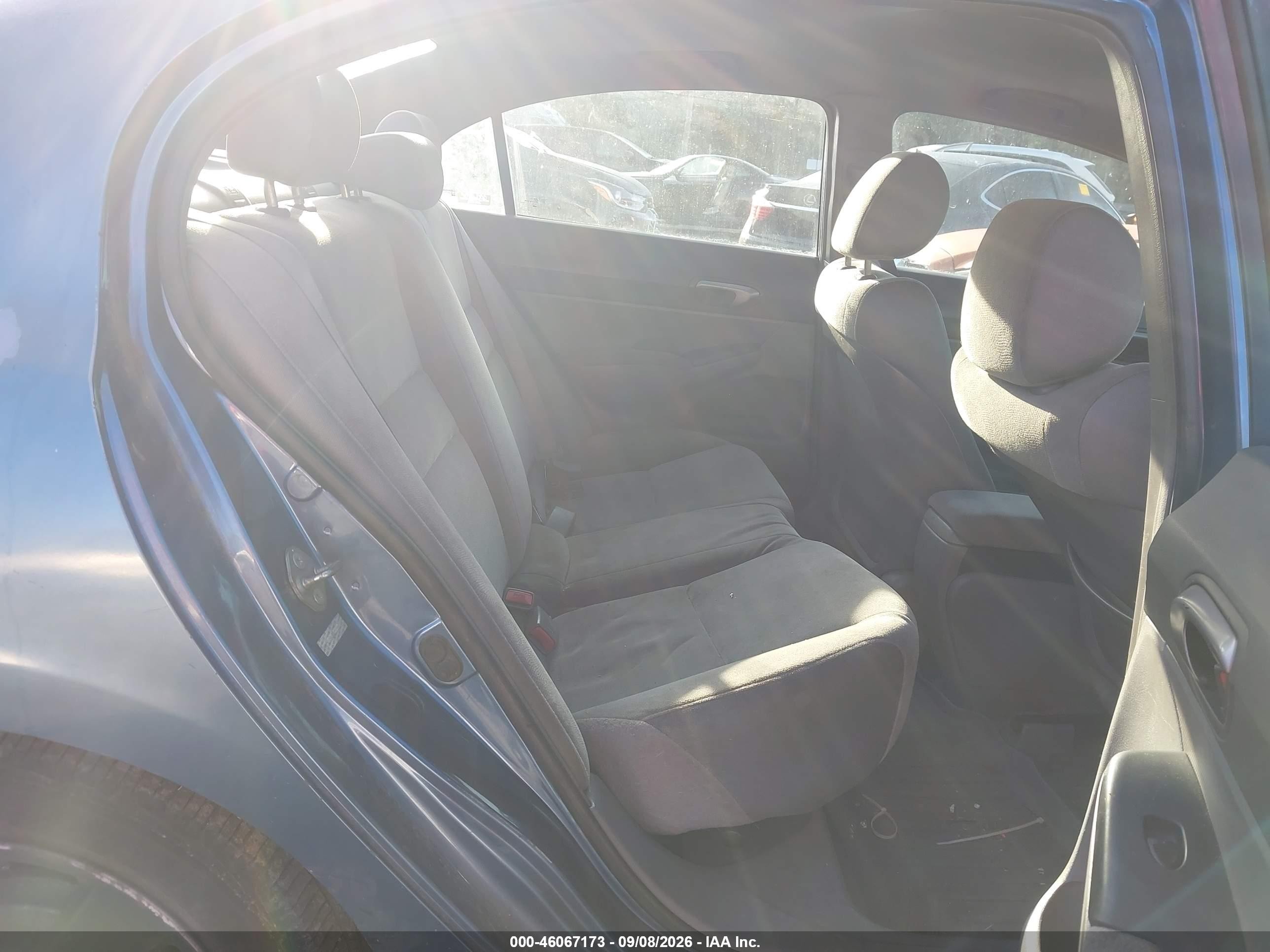 2006 Honda Civic Lx Blue vin: 2HGFA16546H511720