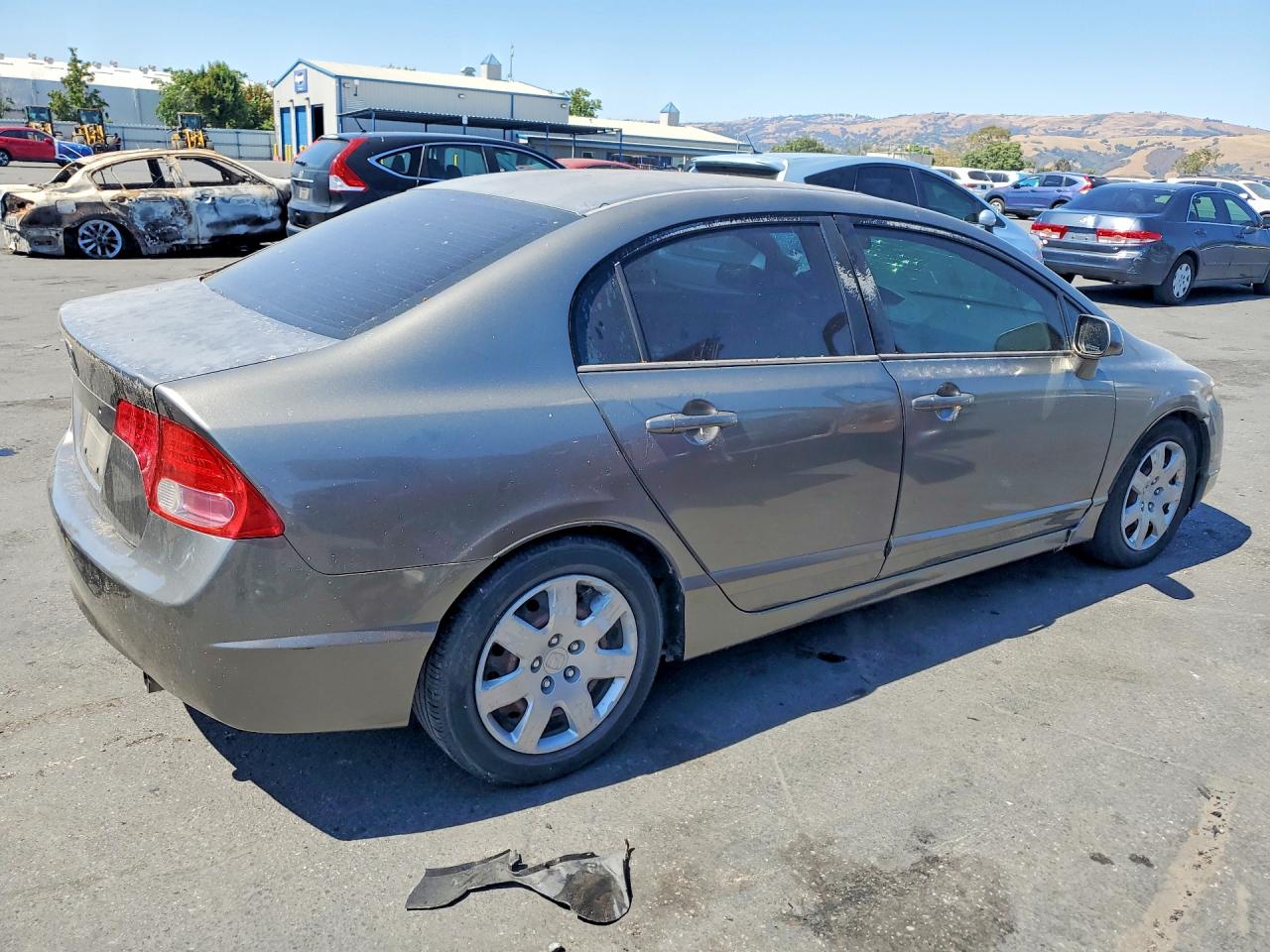 2006 Honda Civic Lx Charcoal vin: 2HGFA16546H513287