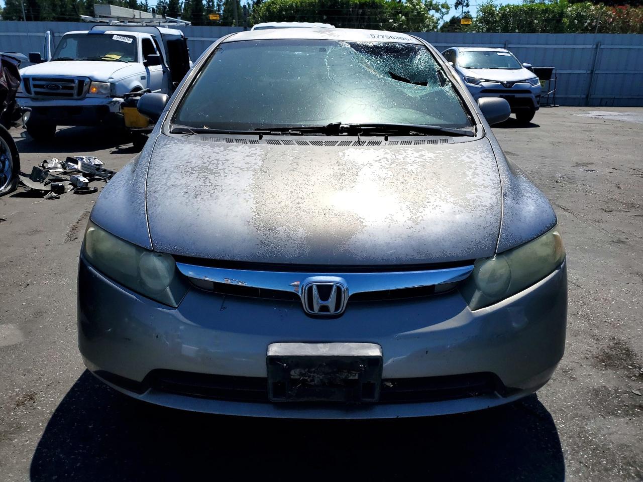 2006 Honda Civic Lx Charcoal vin: 2HGFA16546H513287