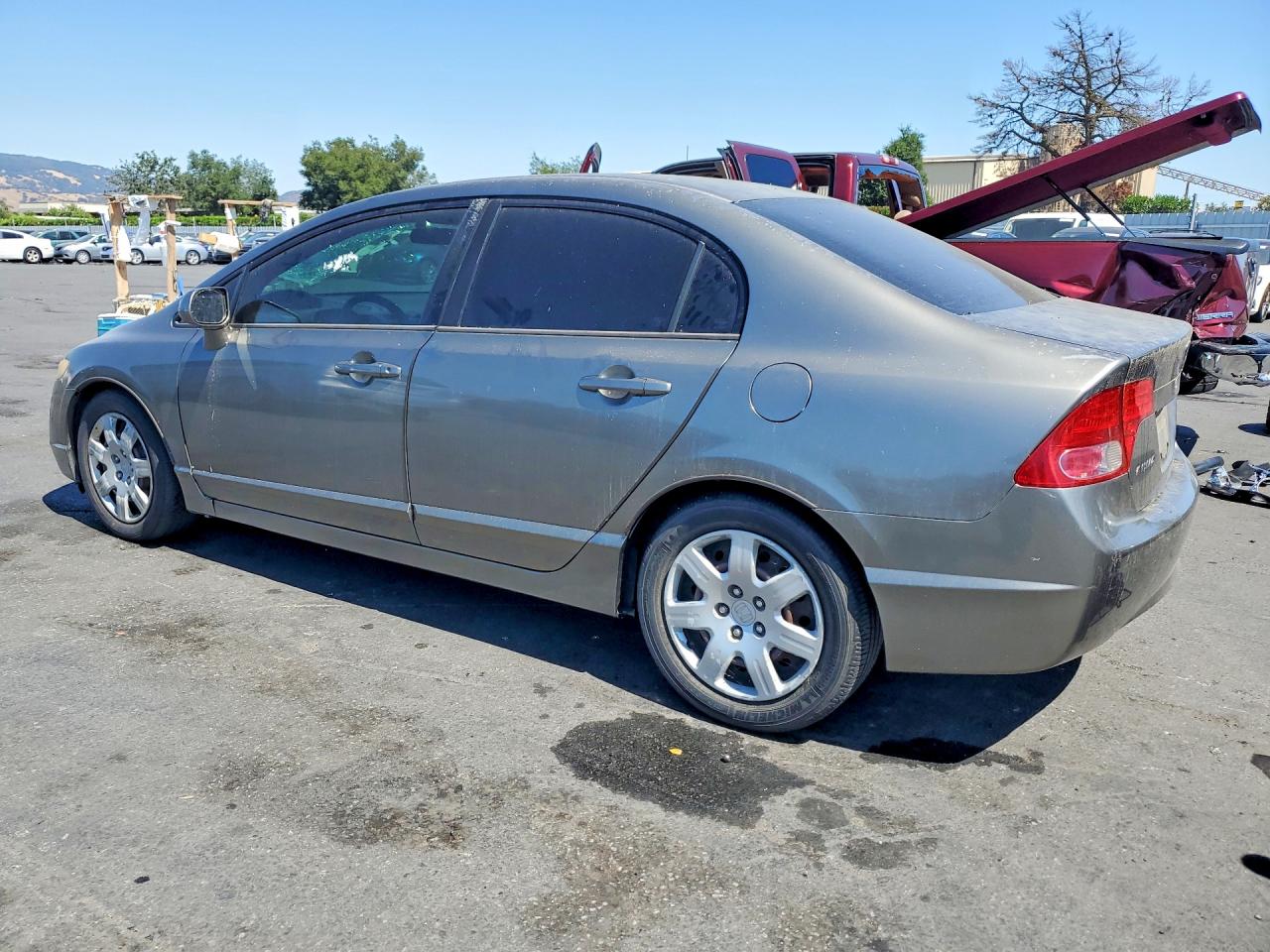 2006 Honda Civic Lx Charcoal vin: 2HGFA16546H513287