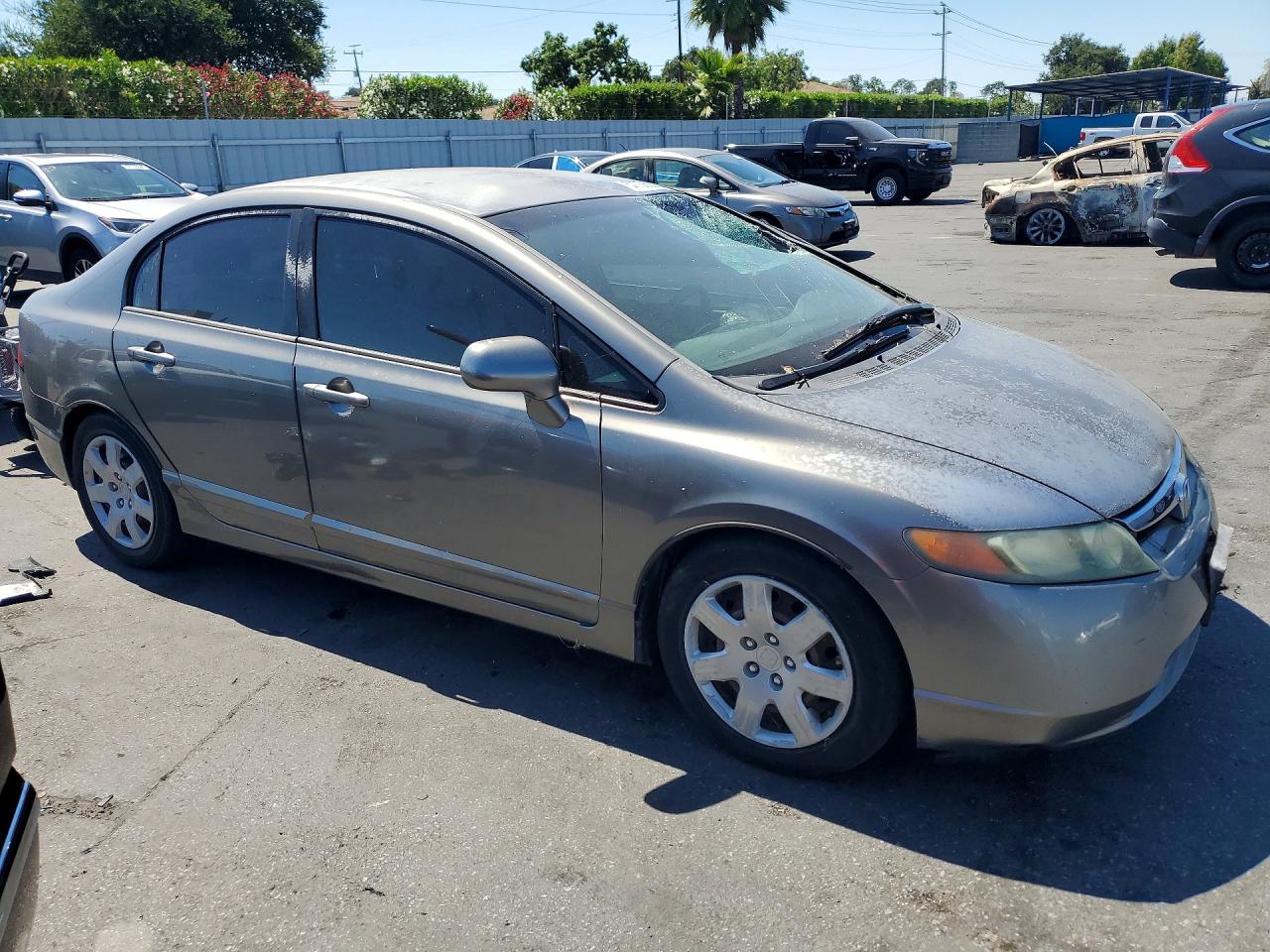 2006 Honda Civic Lx Charcoal vin: 2HGFA16546H513287