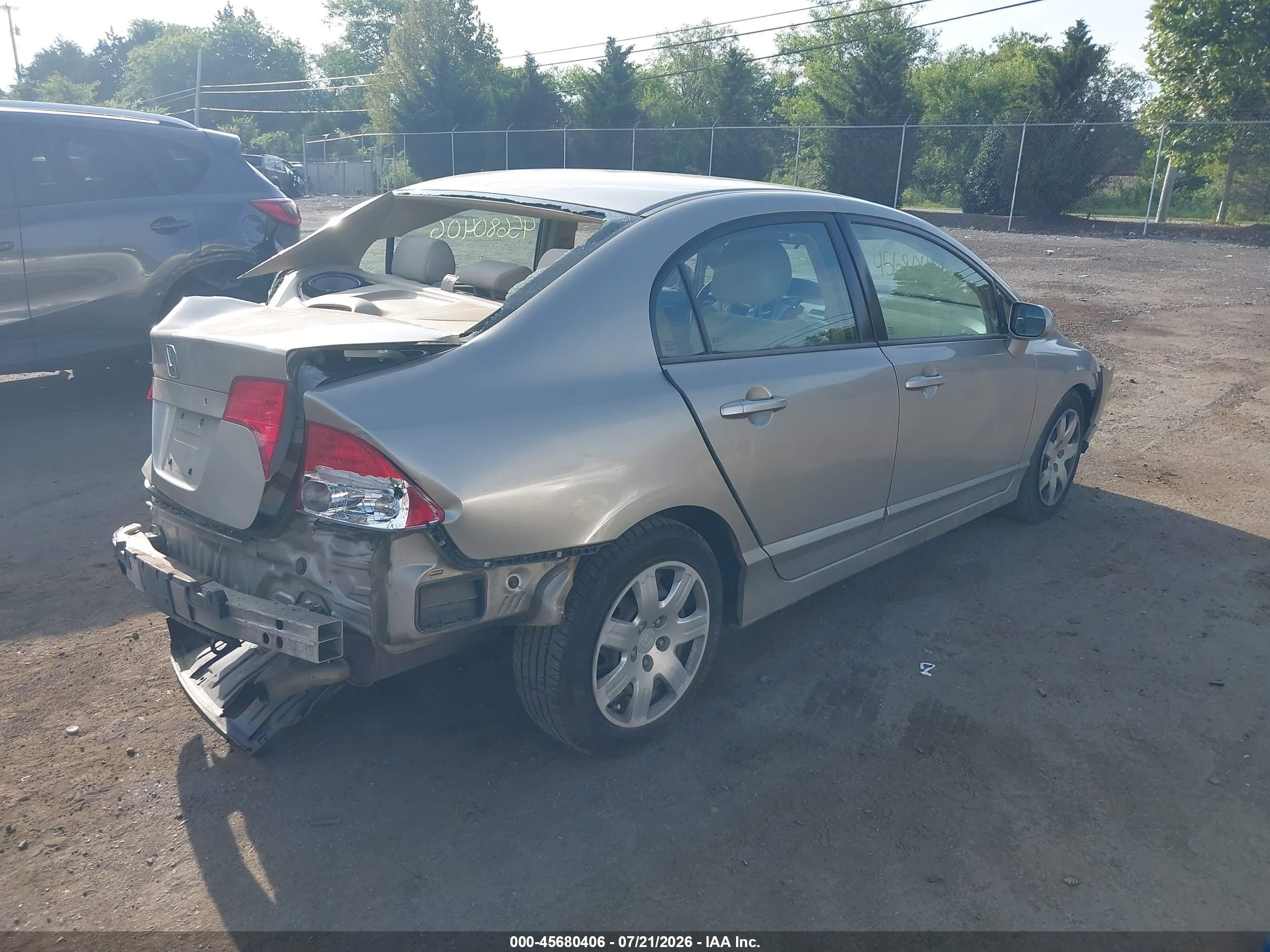 2006 Honda Civic Lx Золотой vin: 2HGFA16546H517033