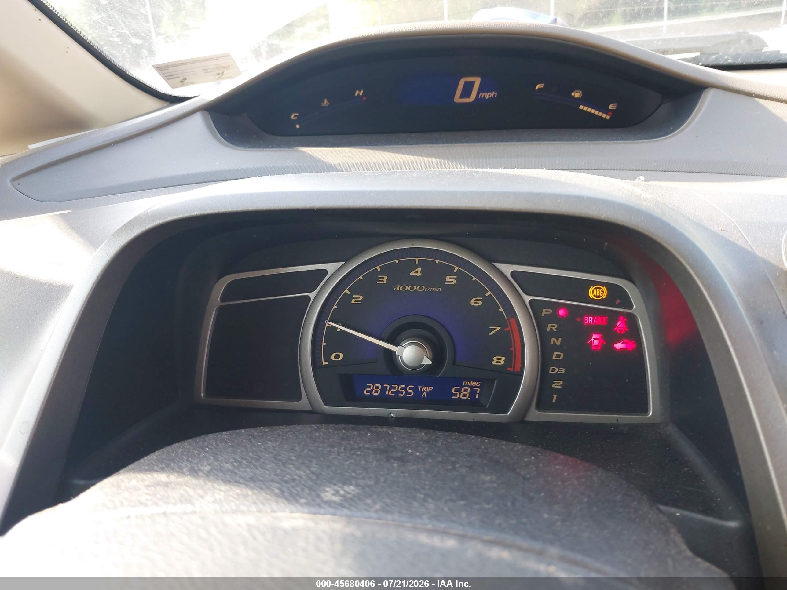 2006 Honda Civic Lx Золотой vin: 2HGFA16546H517033
