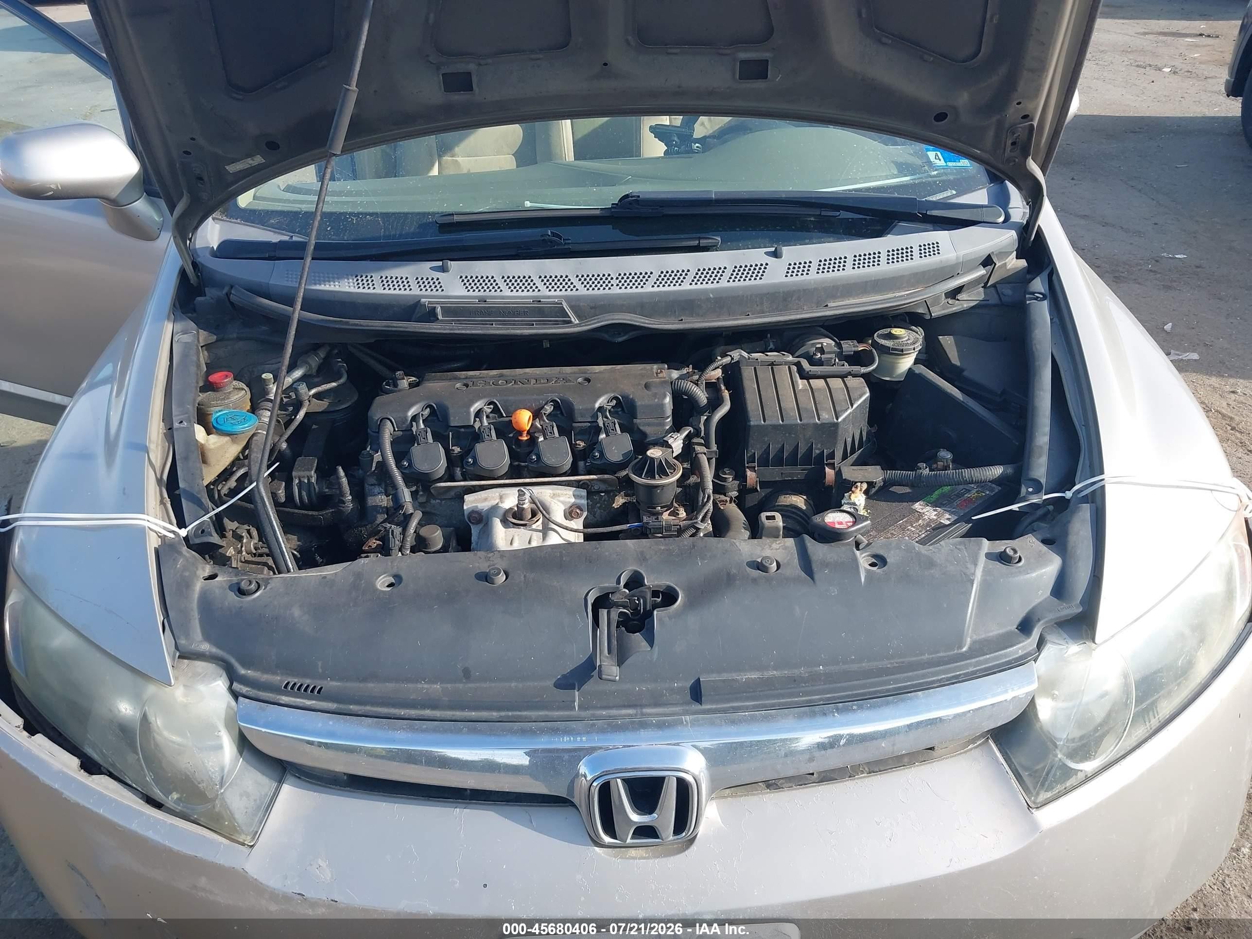 2006 Honda Civic Lx Золотой vin: 2HGFA16546H517033