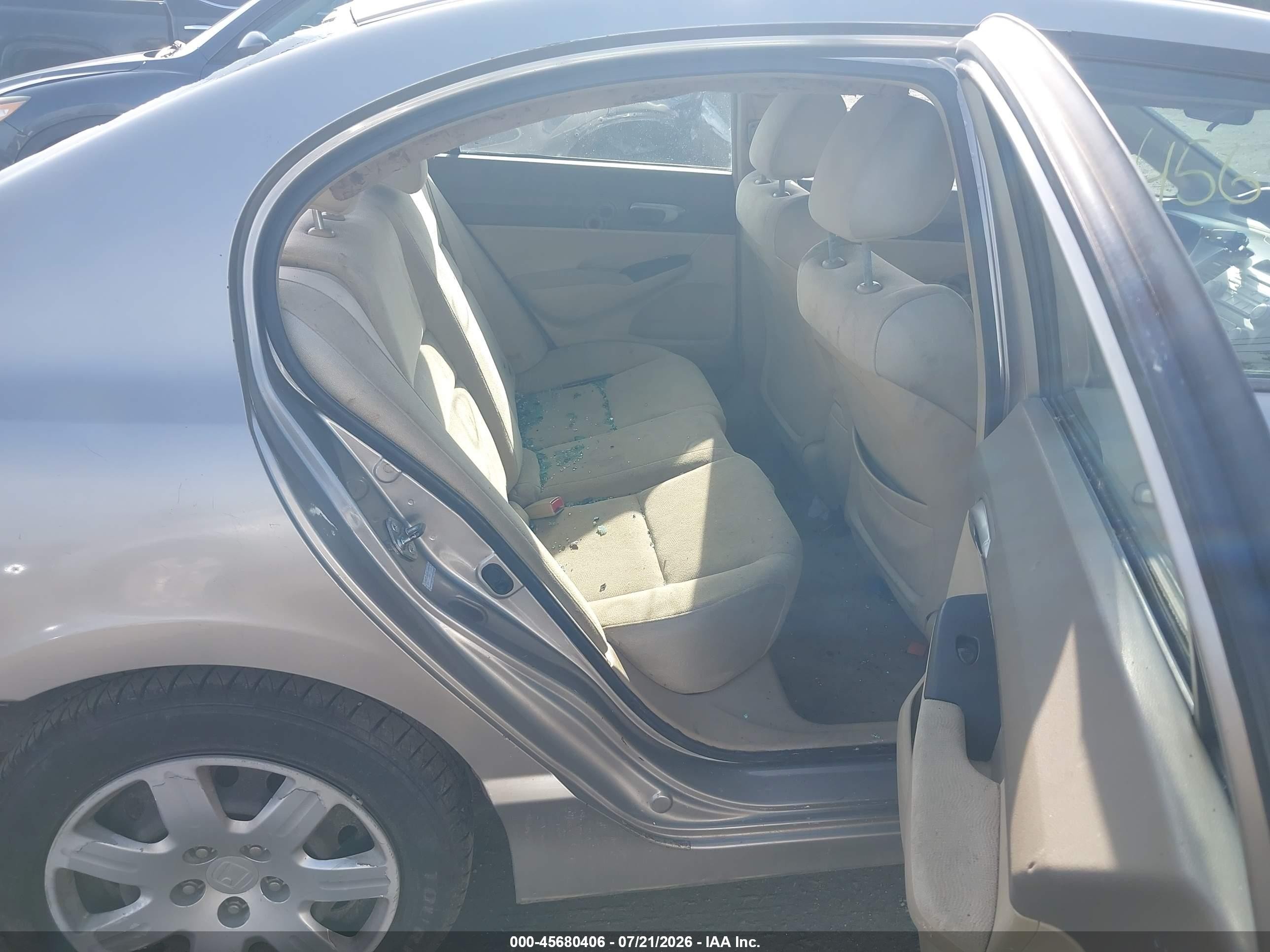 2006 Honda Civic Lx Золотой vin: 2HGFA16546H517033