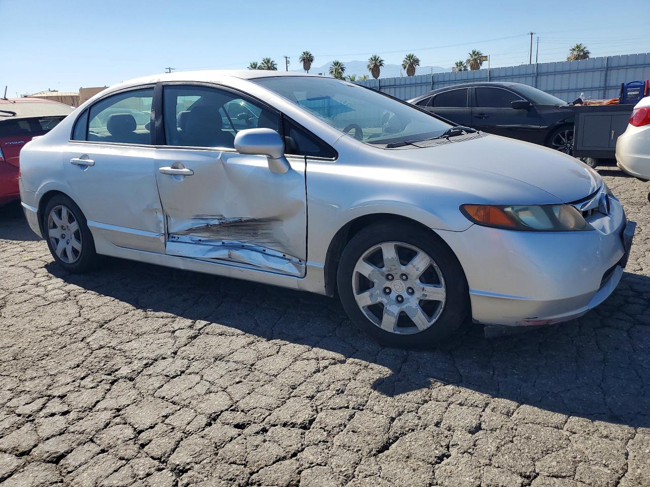 2006 Honda Civic Lx Silver vin: 2HGFA16546H520840